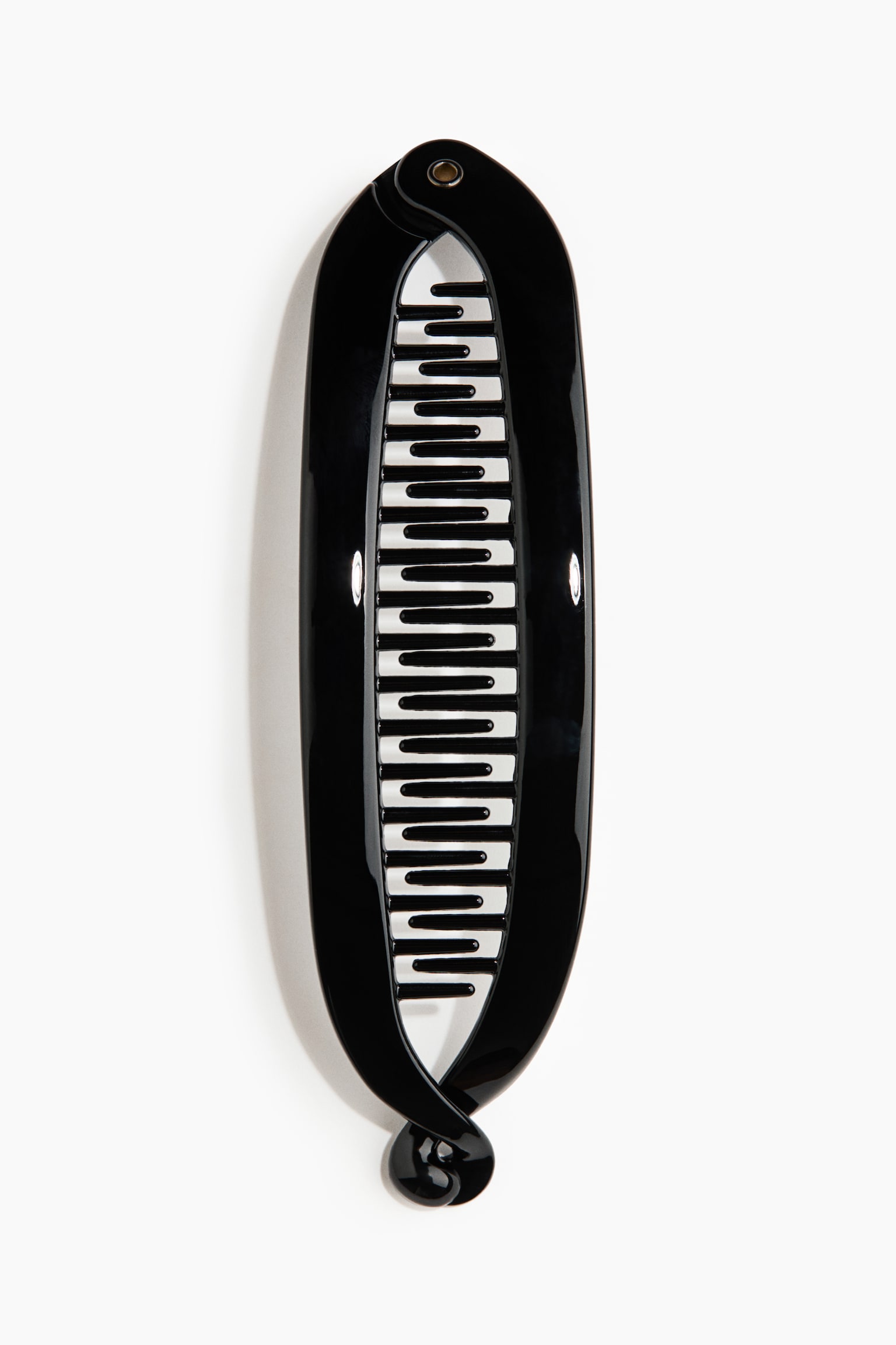 Barrette banane - Noir