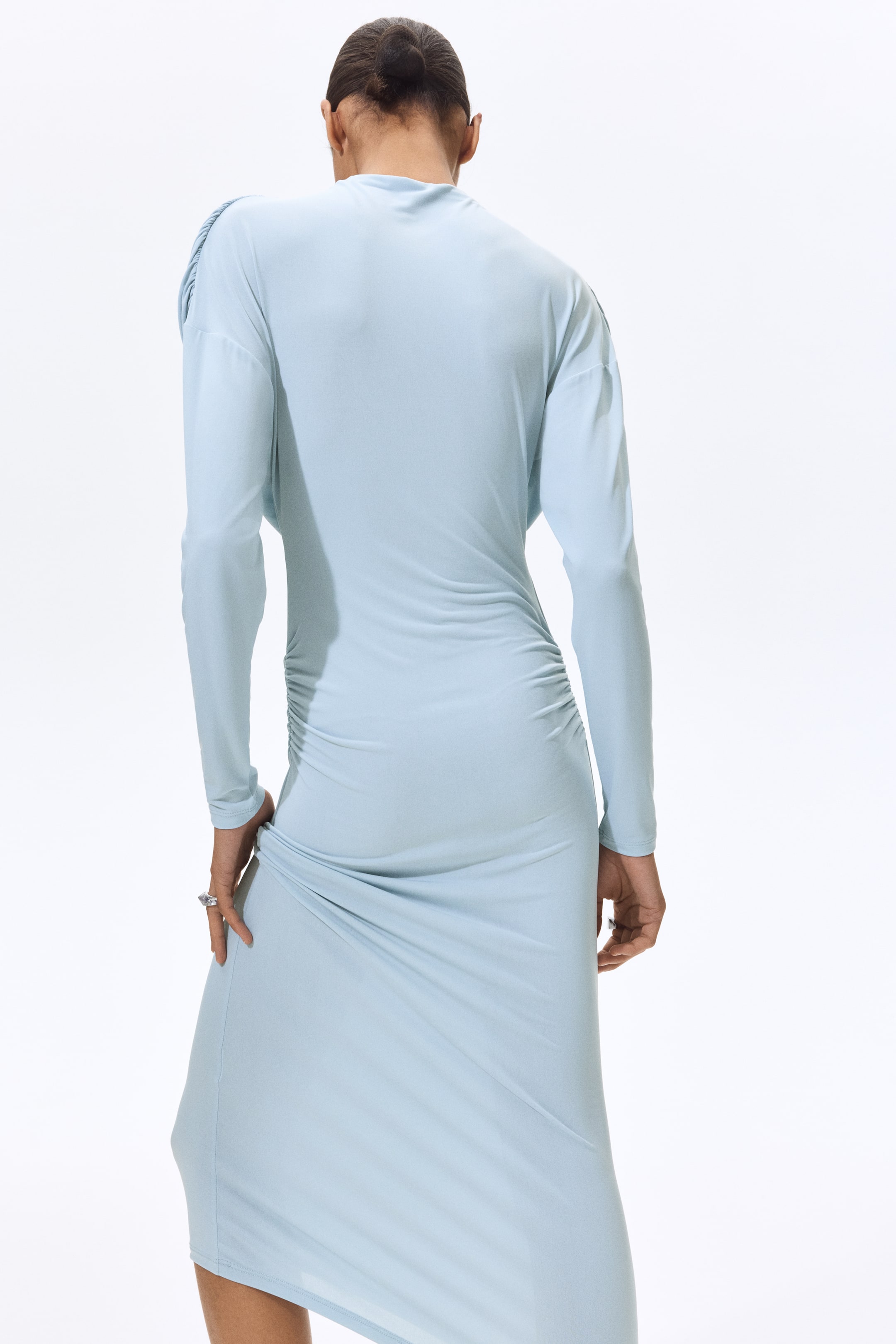 Женские платья H&M Draped Jersey Dress — фото 3