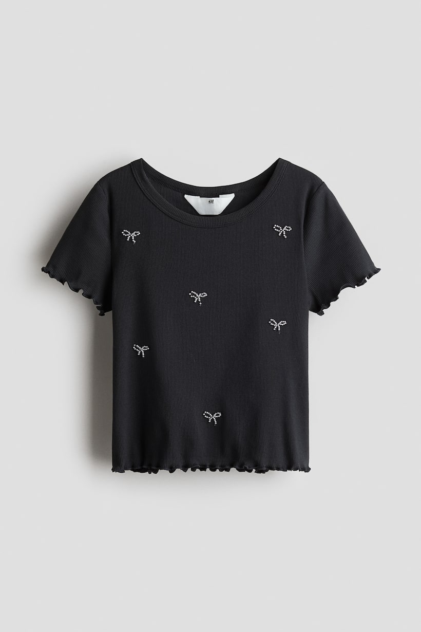 T-shirt Oversize Fille Ado – Manches Courtes, Col Rond – Cœur Imprimé – Tissu Doux Et Respirant – Tailles 3 à 14 Ans