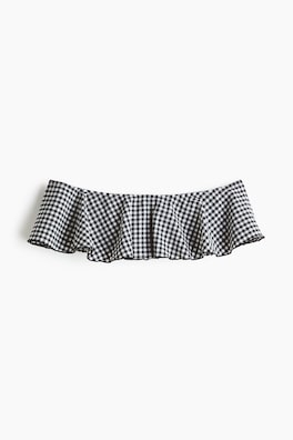 Bikinitopp i bandeaumodell