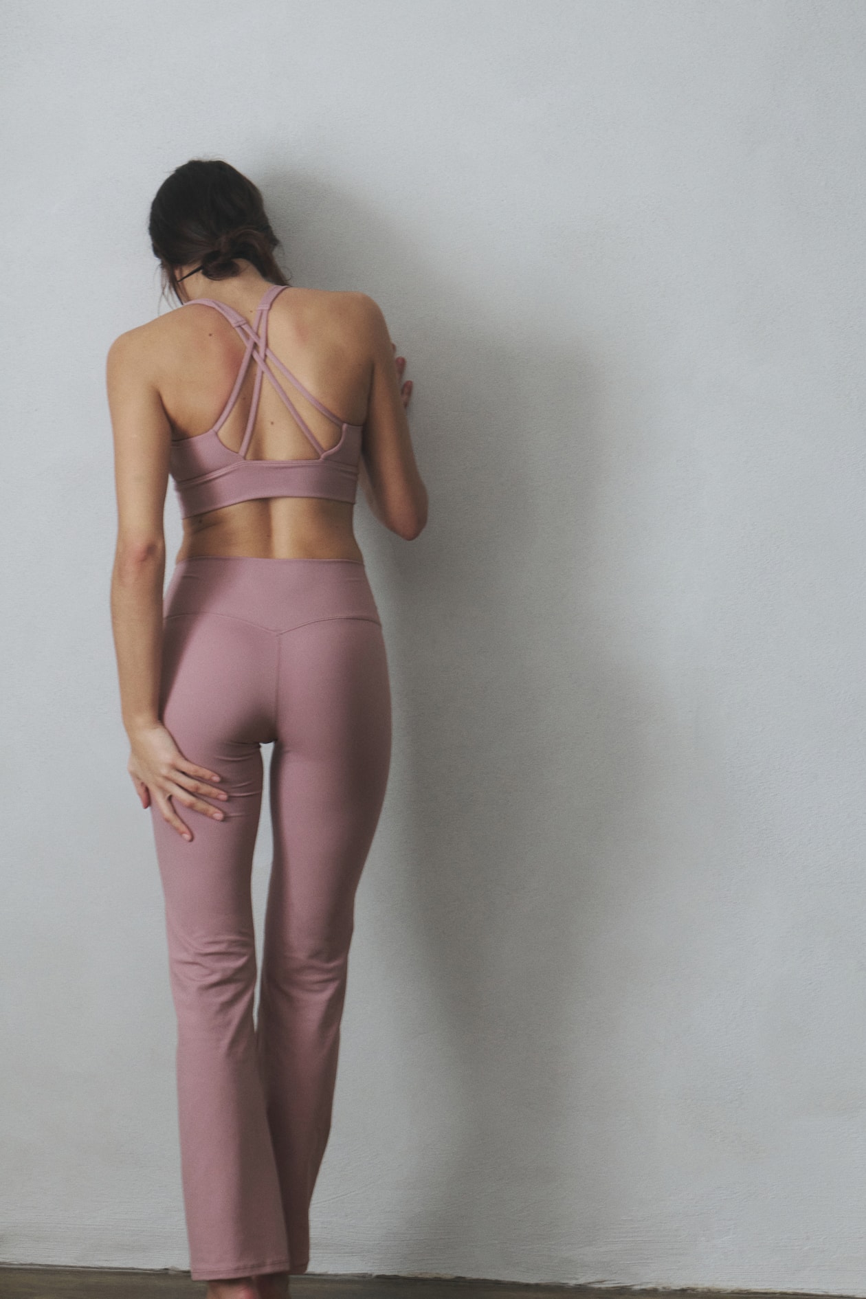 Flared Yoga Leggings with SoftMove - image 4