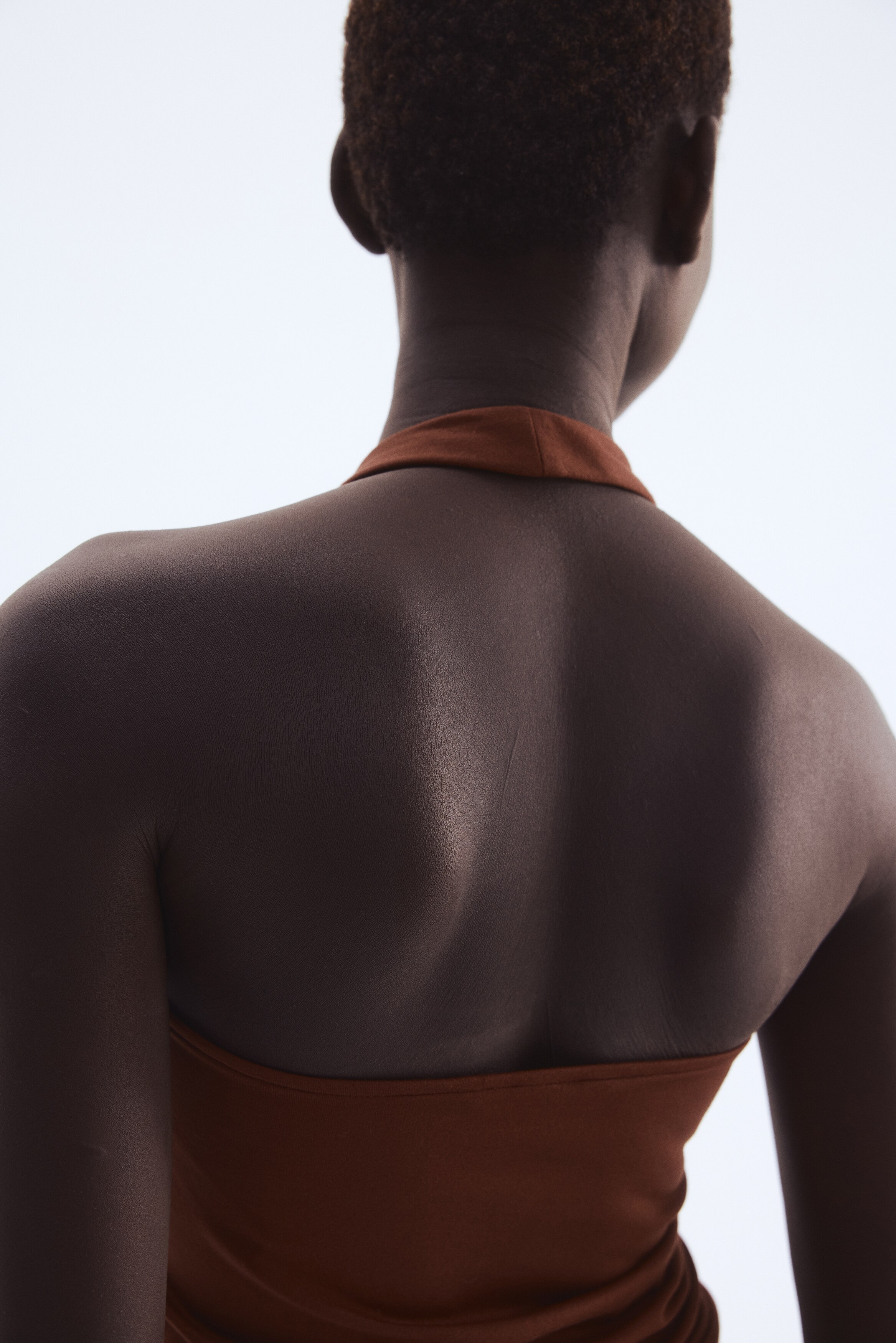 Halterneck vest top