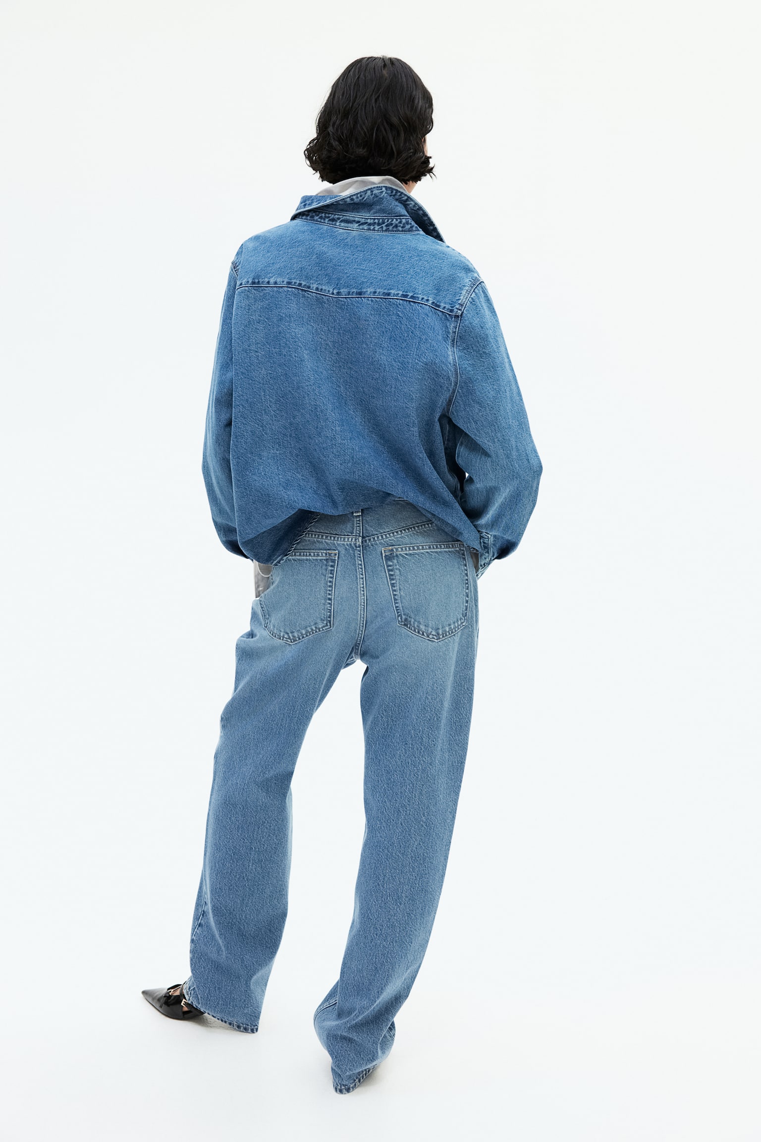 Straight jeans - Denim blue/Denim blue/Light denim blue - 5