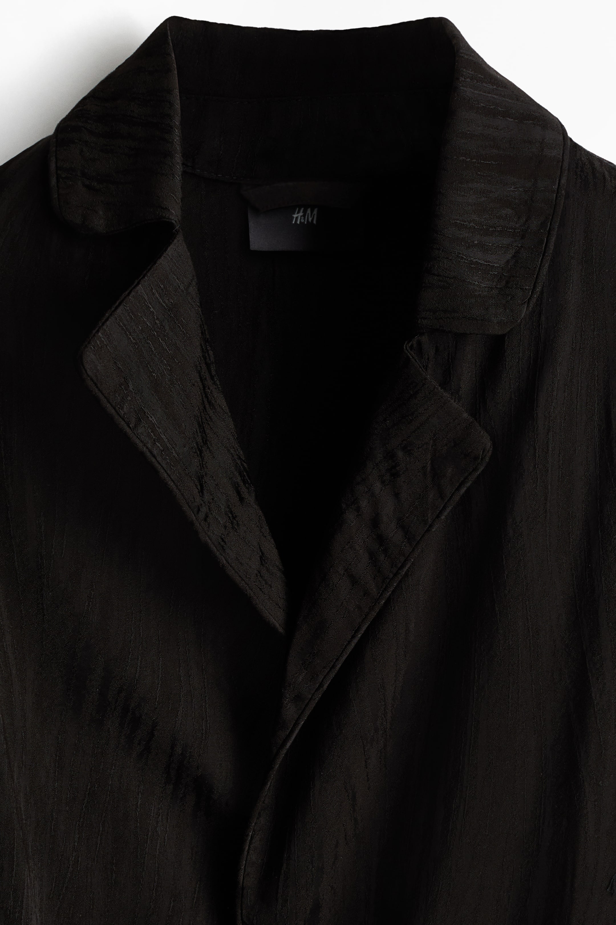 View larger image: Jacquard-weave dressing gown - Black - Men | H&M IN 7