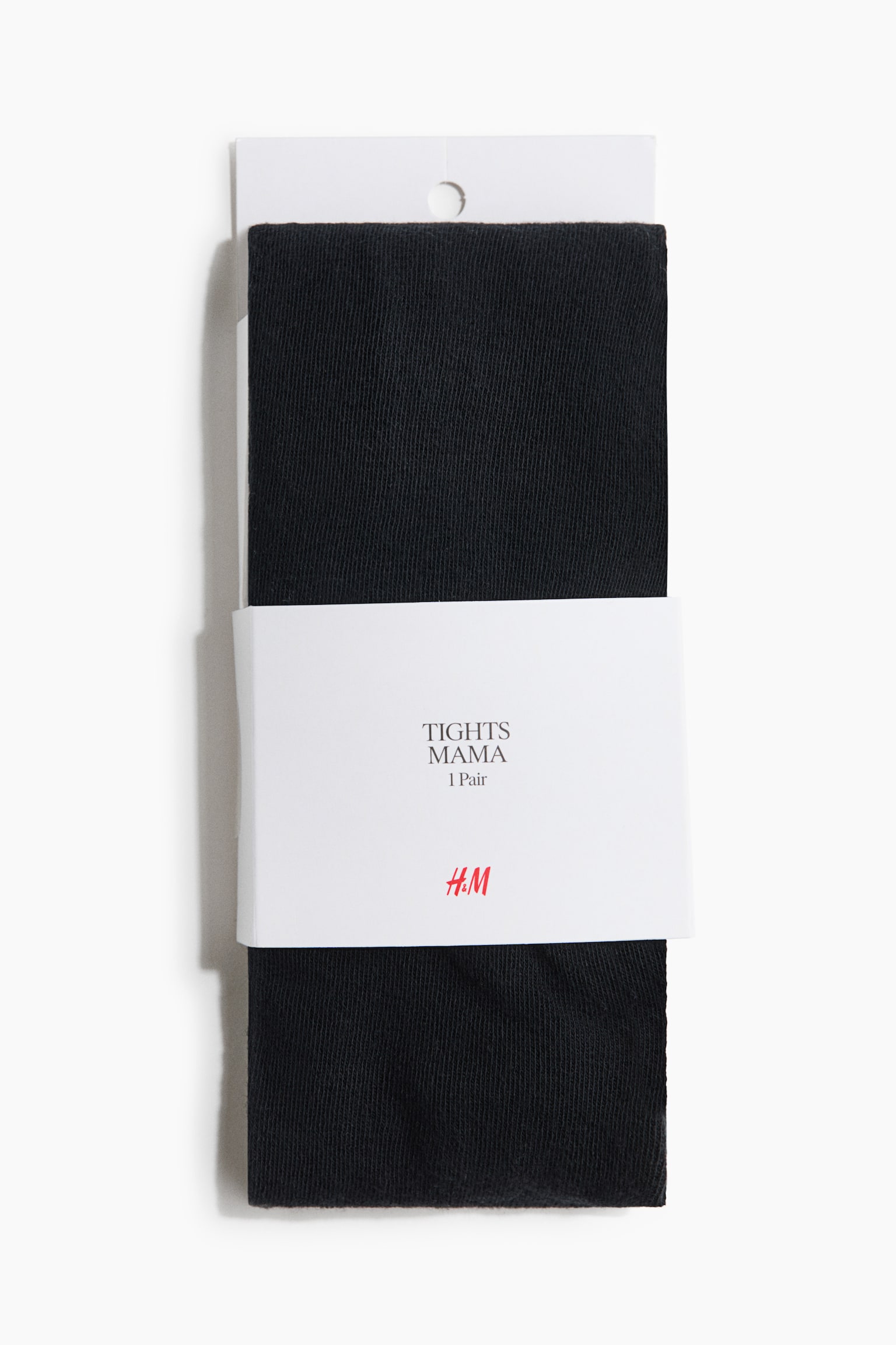 MAMA Fine-knit tights - Black