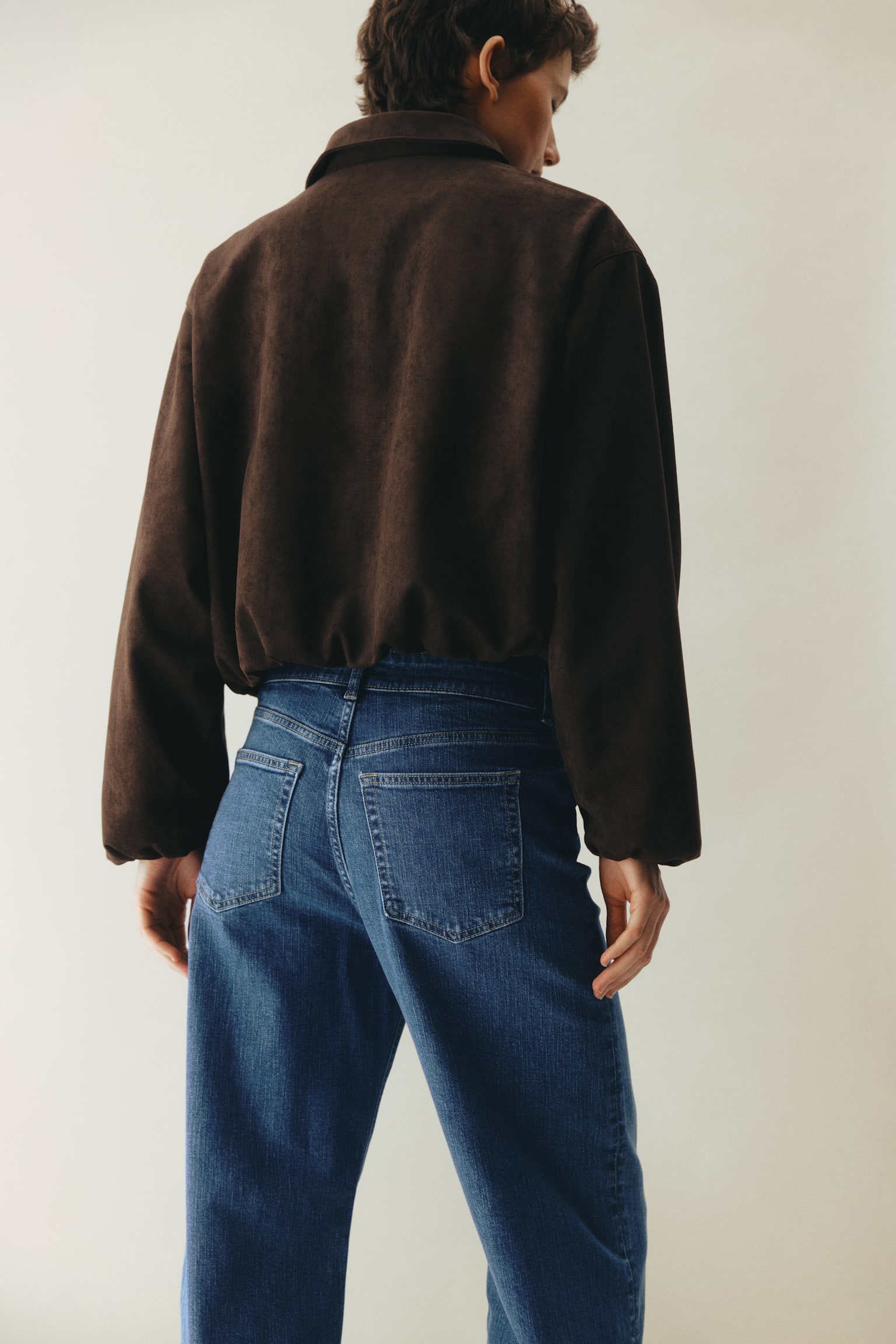 Harper High Rise Wide Leg Jeans - Washed denim blue/Dark brown/Dark denim gray/Navy denim blue/Light denim blue/White/Denim blue/White/Navy denim blue/Navy denim blue/Dark denim blue/Denim blue/Light denim blue/Light denim blue/Dark denim blue/Light denim blue/Denim blue/White/Light denim blue - 5