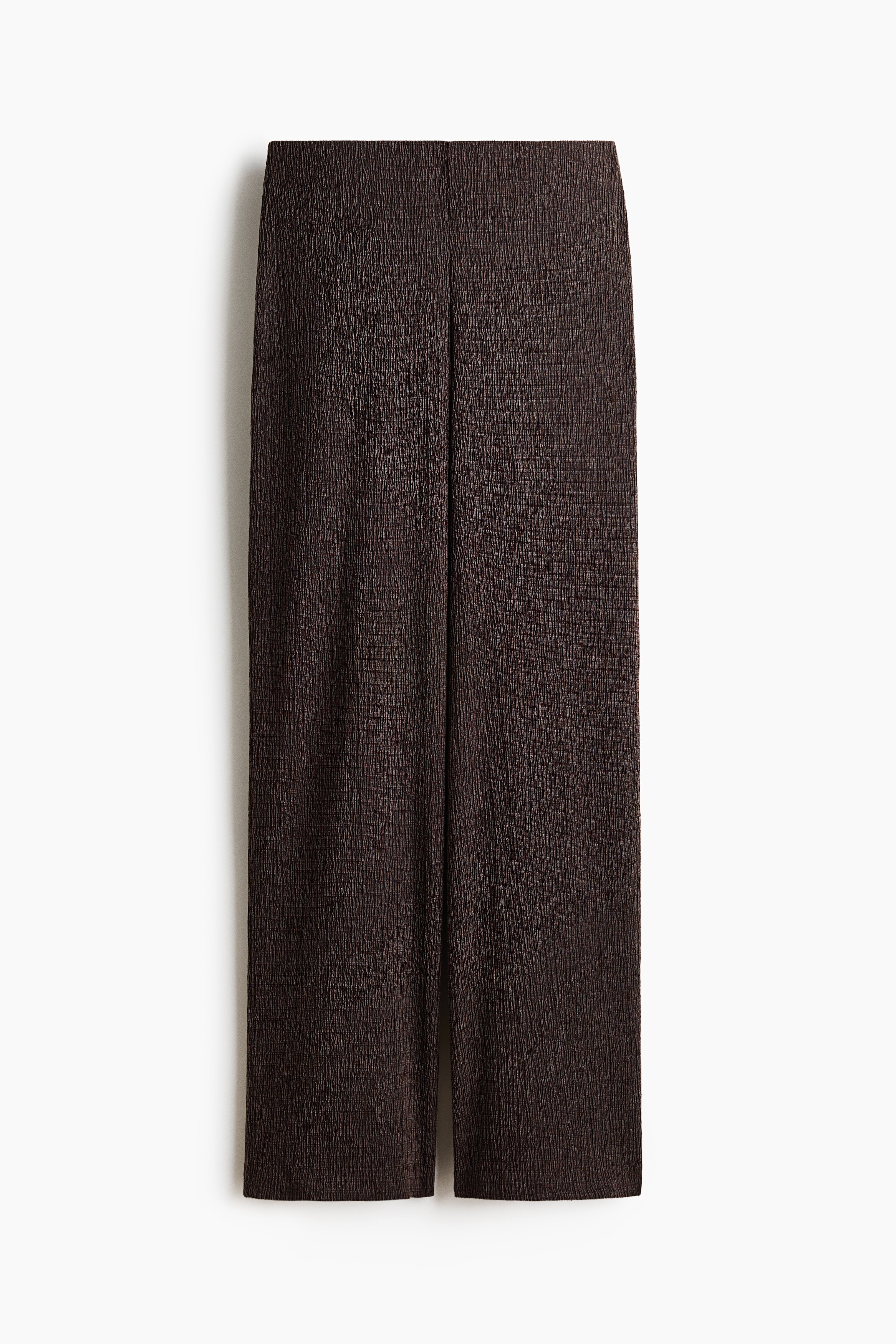 Straight Crinkled Pants