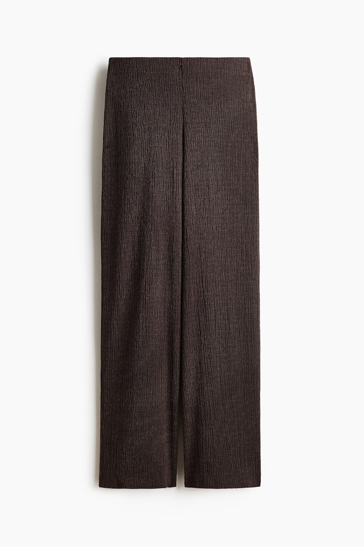 Straight Crinkled Pants