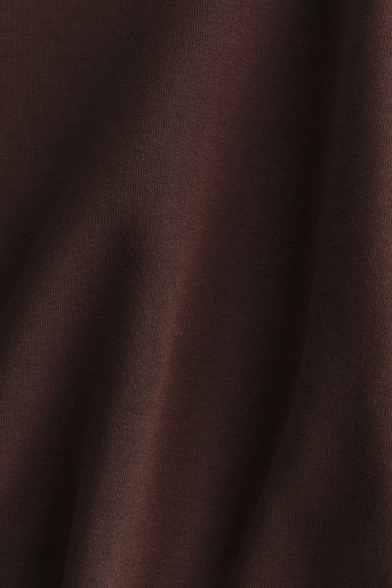 Oversized sweatshirt - Tmavohnedá/Svetlosivá melírovaná - 3