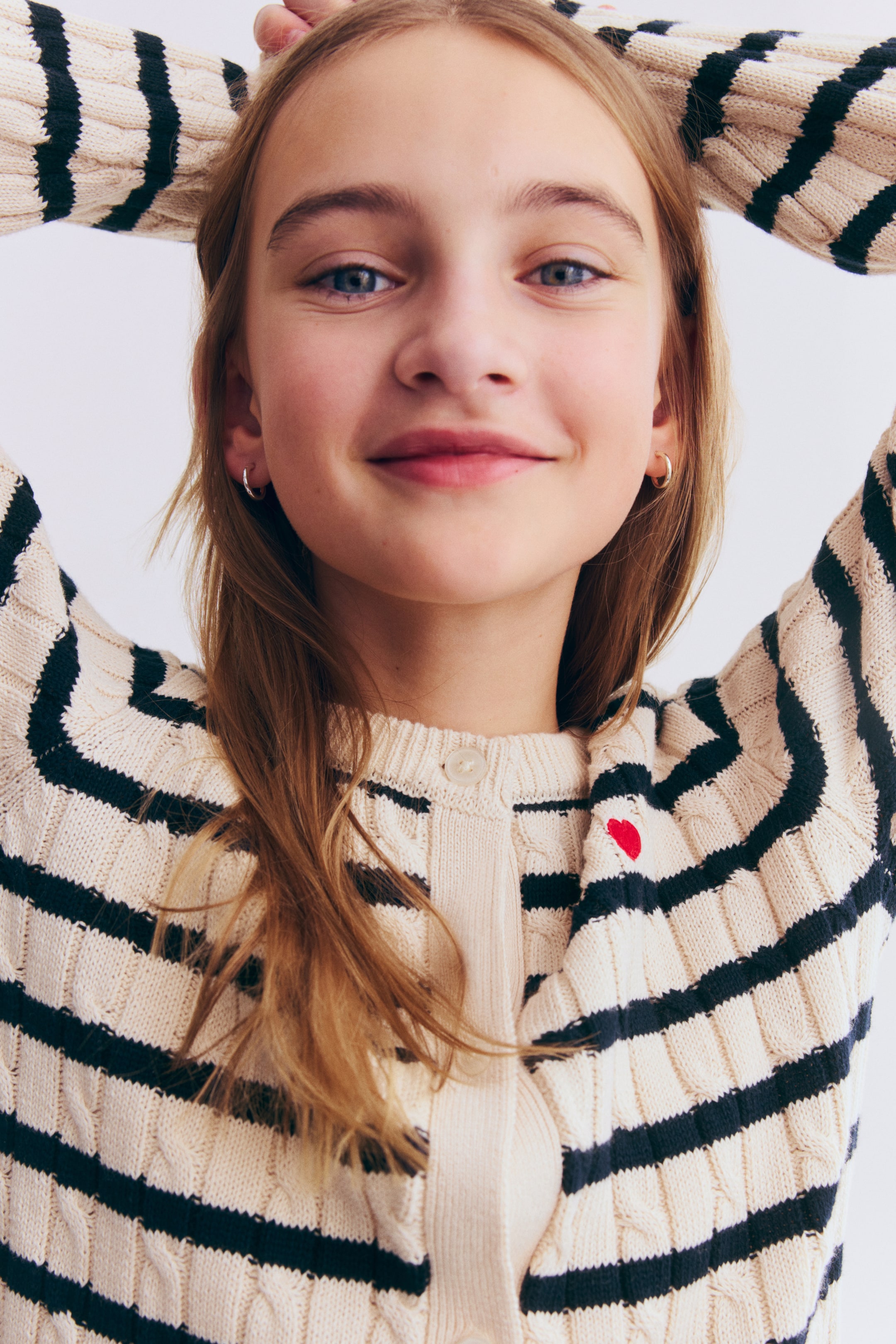 Детские кардиганы H&M Cable-Knit Cardigan — фото 6
