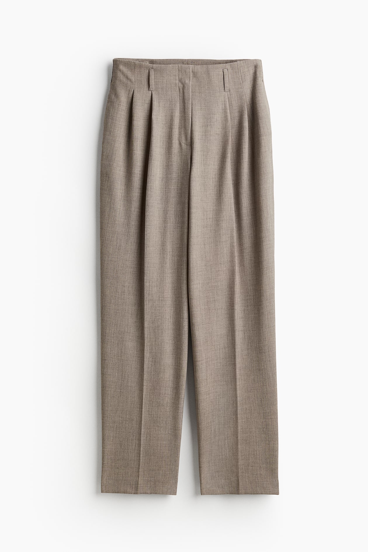 Tapered trousers - Greige - Ladies | H&M GB
