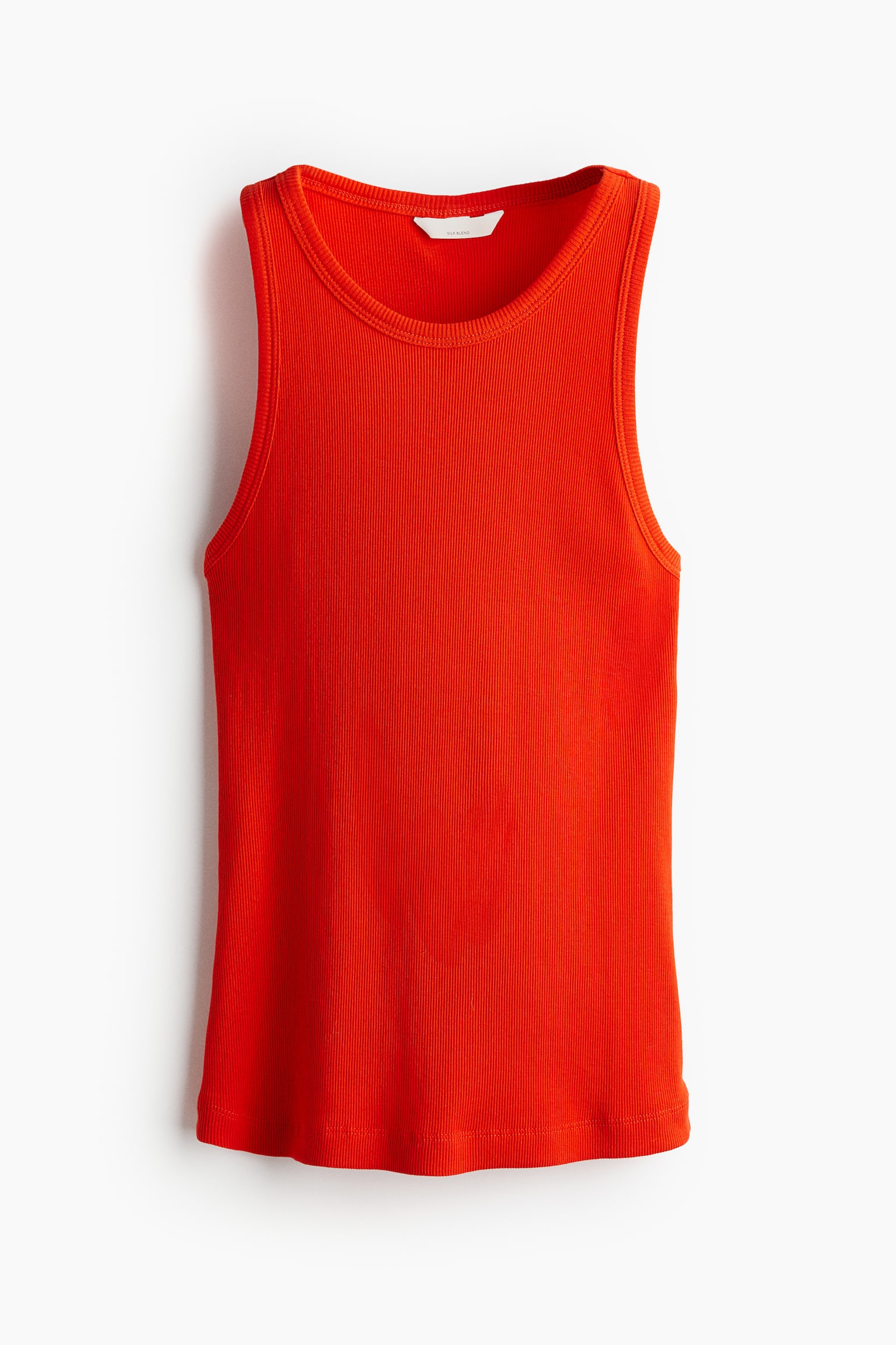 Silk Blend Tank - Orange/Dark grey/Dusky green/Light grey/Light beige/White - 2