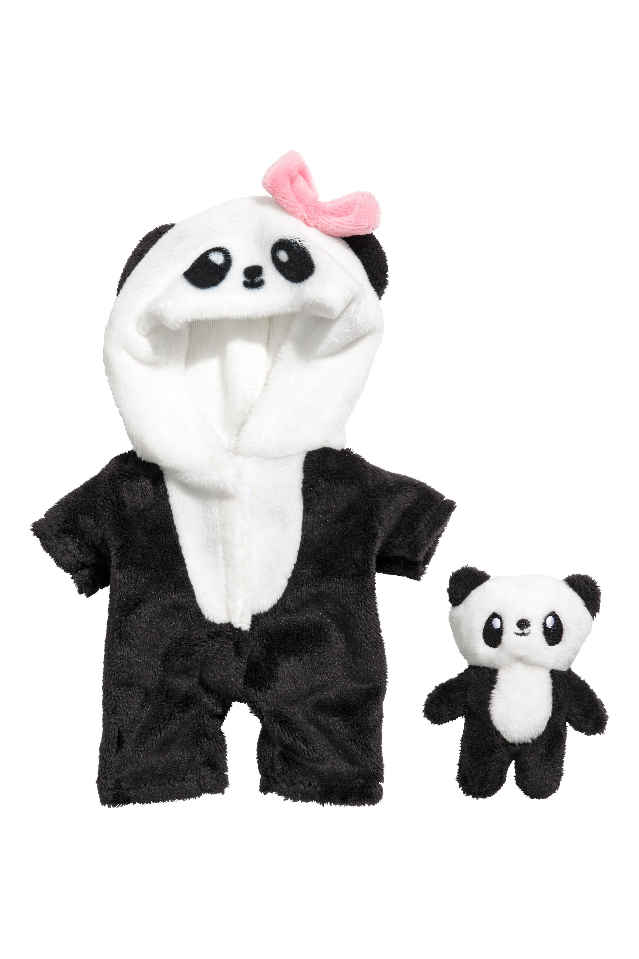 View larger image: Soft toy panda costume - Black/Panda - Kids | H&M GB 1