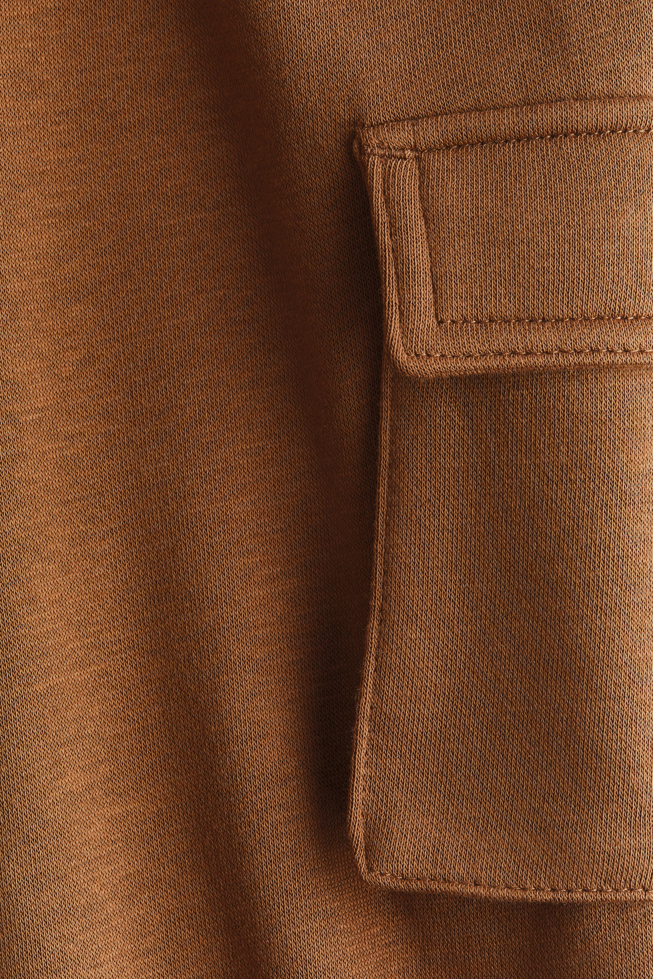 Brushed-Inside Cargo Joggers