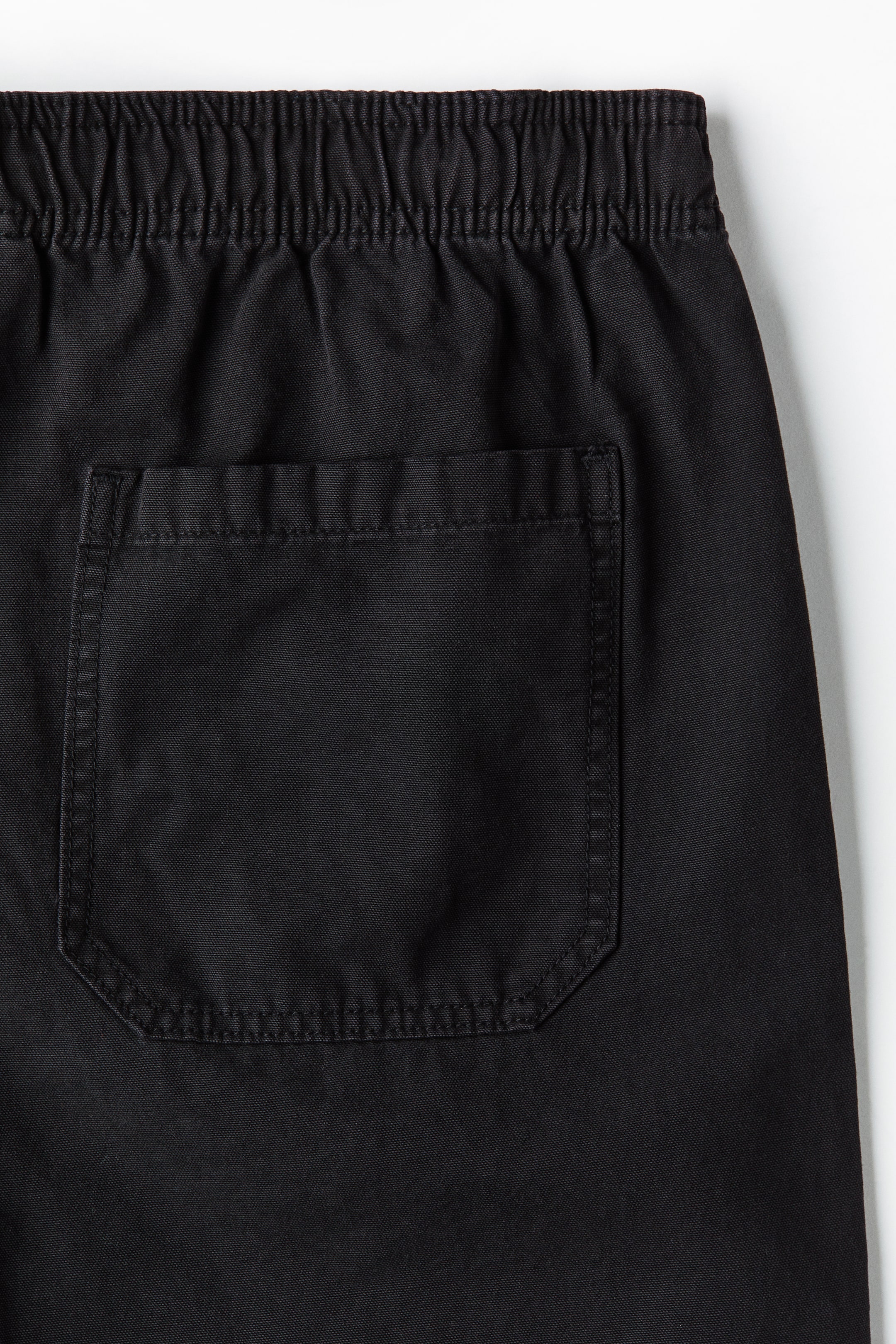 Loose-Fit Cotton Canvas Pants