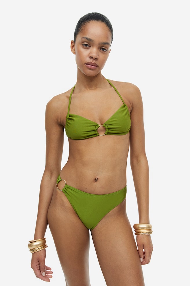 Bikinitrusser Brazilian - Grøn/Lilla - 1