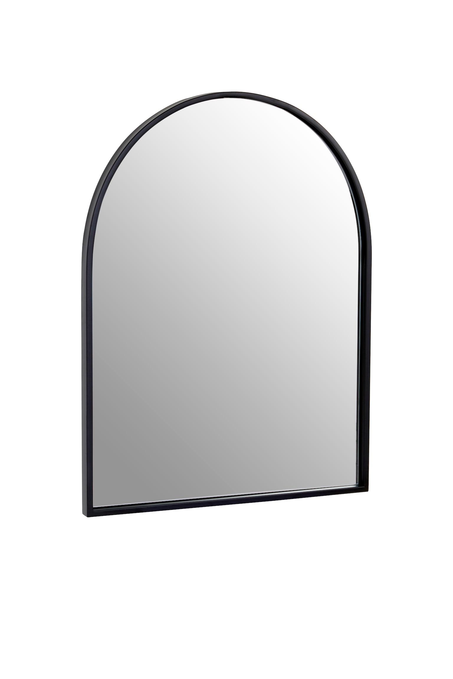 Black Large Trento Wall Mirror - Glass - 1