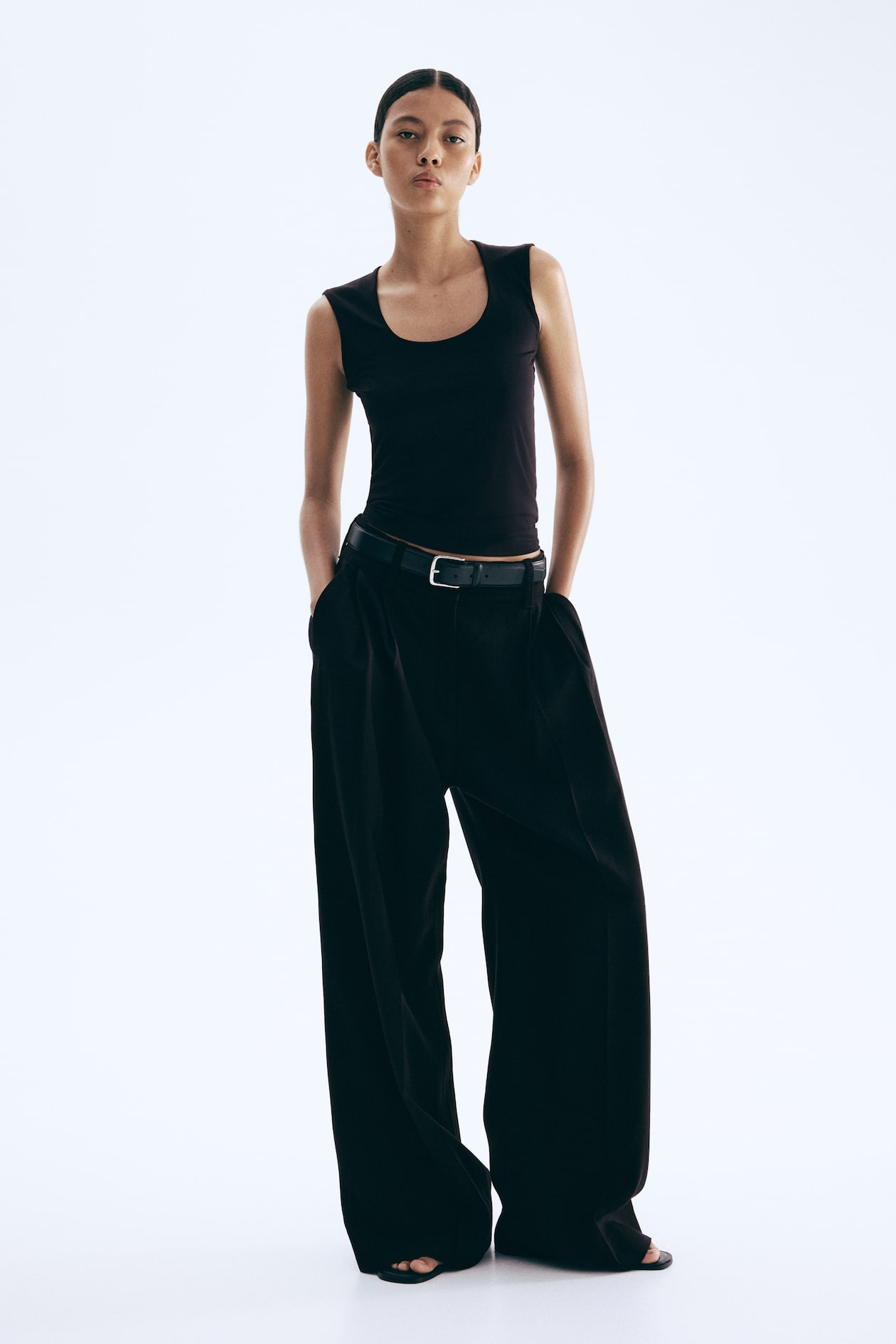 Microfiber Sleeveless Top