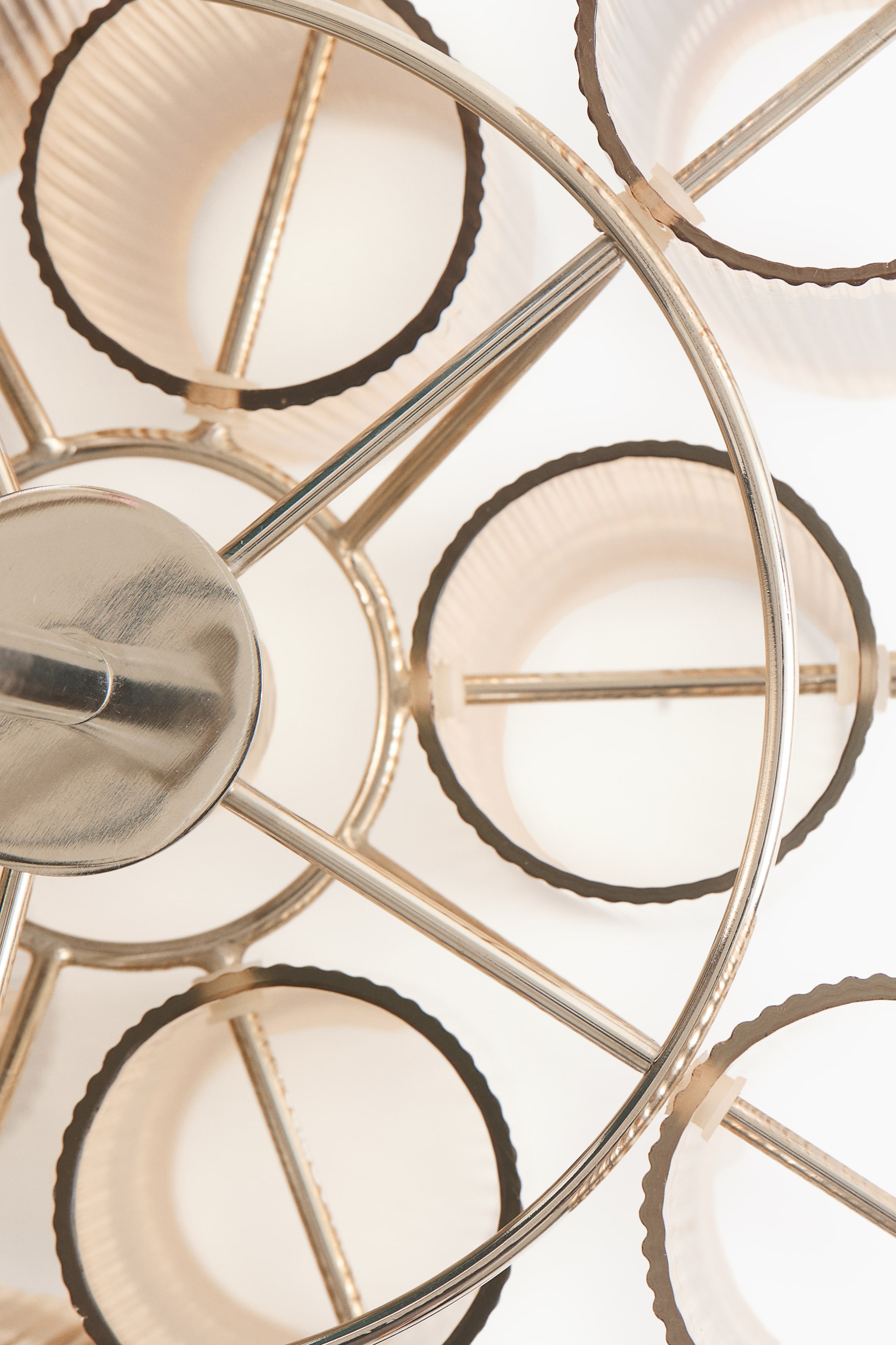 View larger image: Chandelier-Style Pendant Lamp - Silver-colored/beige - Home All | H&M US 5