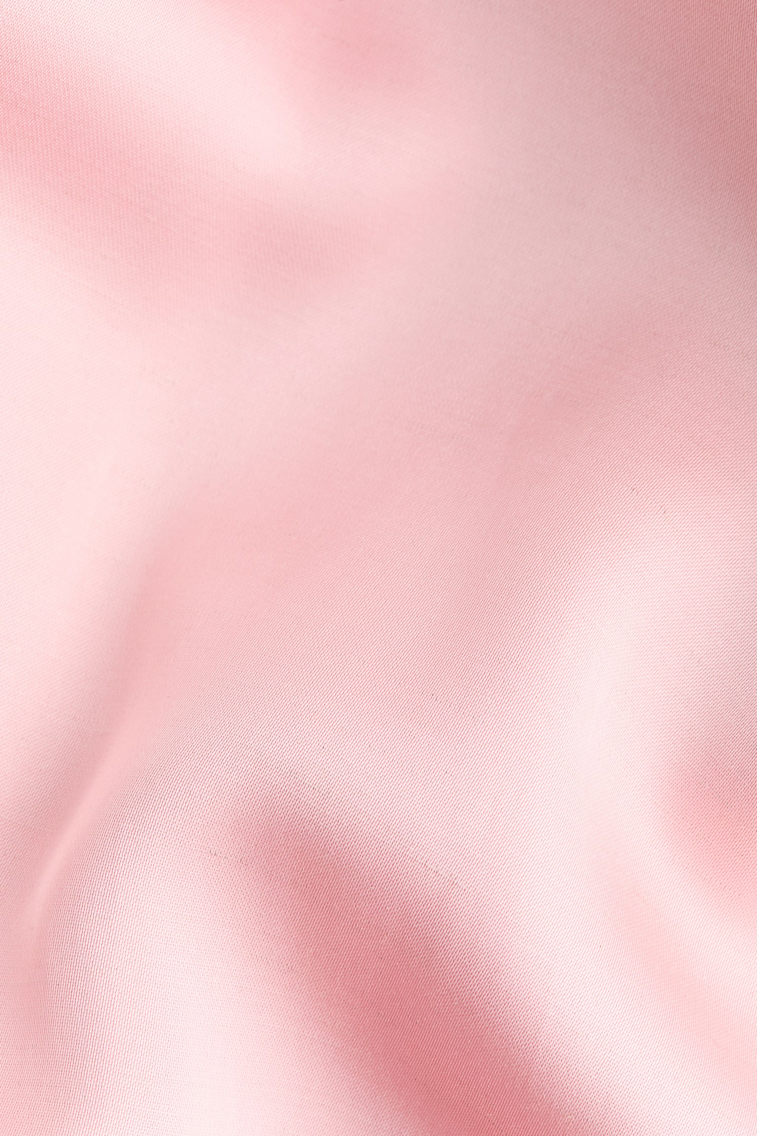 Flared-Skirt Satin Dress - Light pink - 10