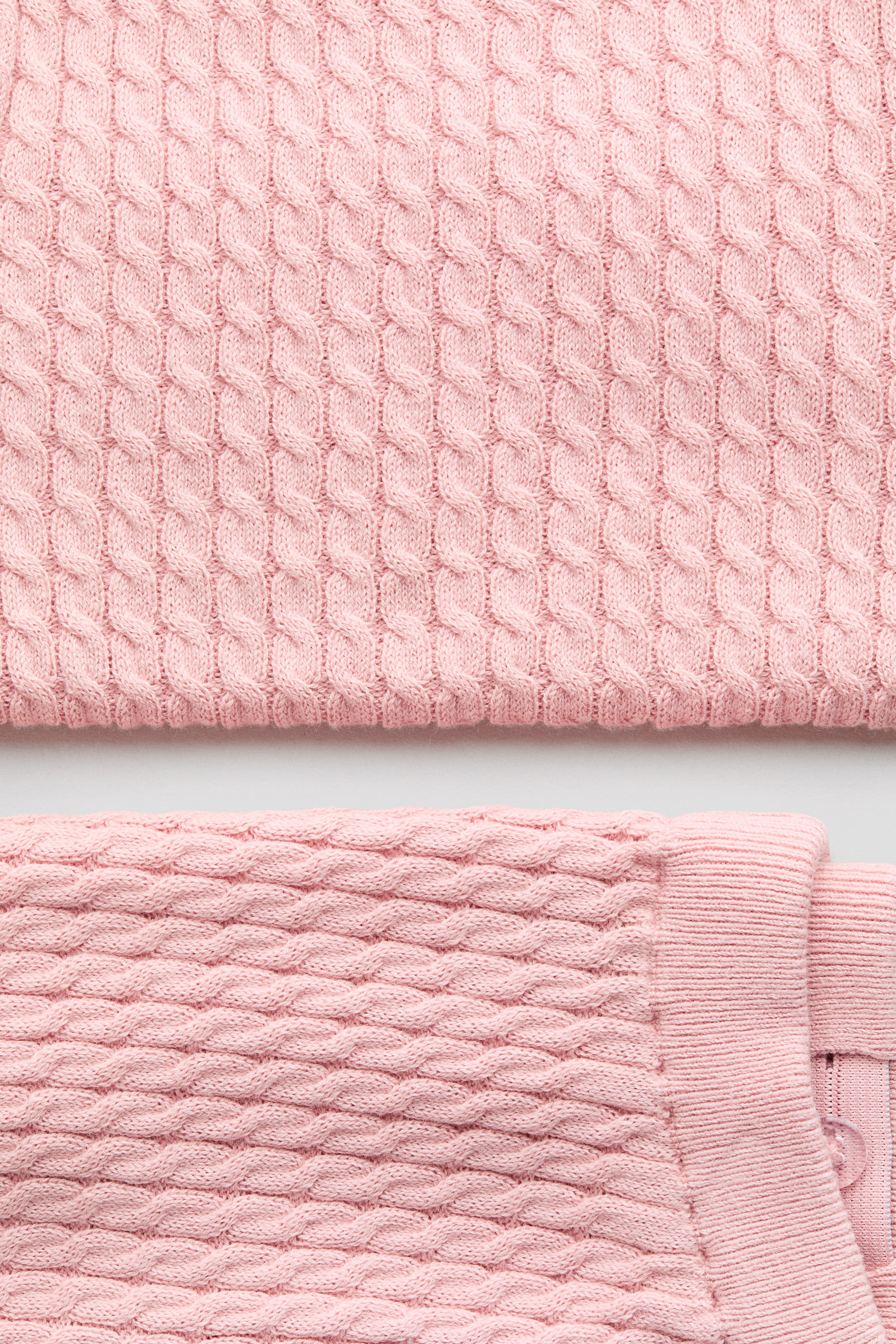 Детские топы H&M 2-Piece Cable-Knit Cotton Set — фото 2