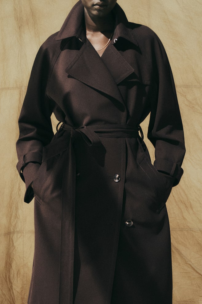 Trench Coat - Dark brown - 4