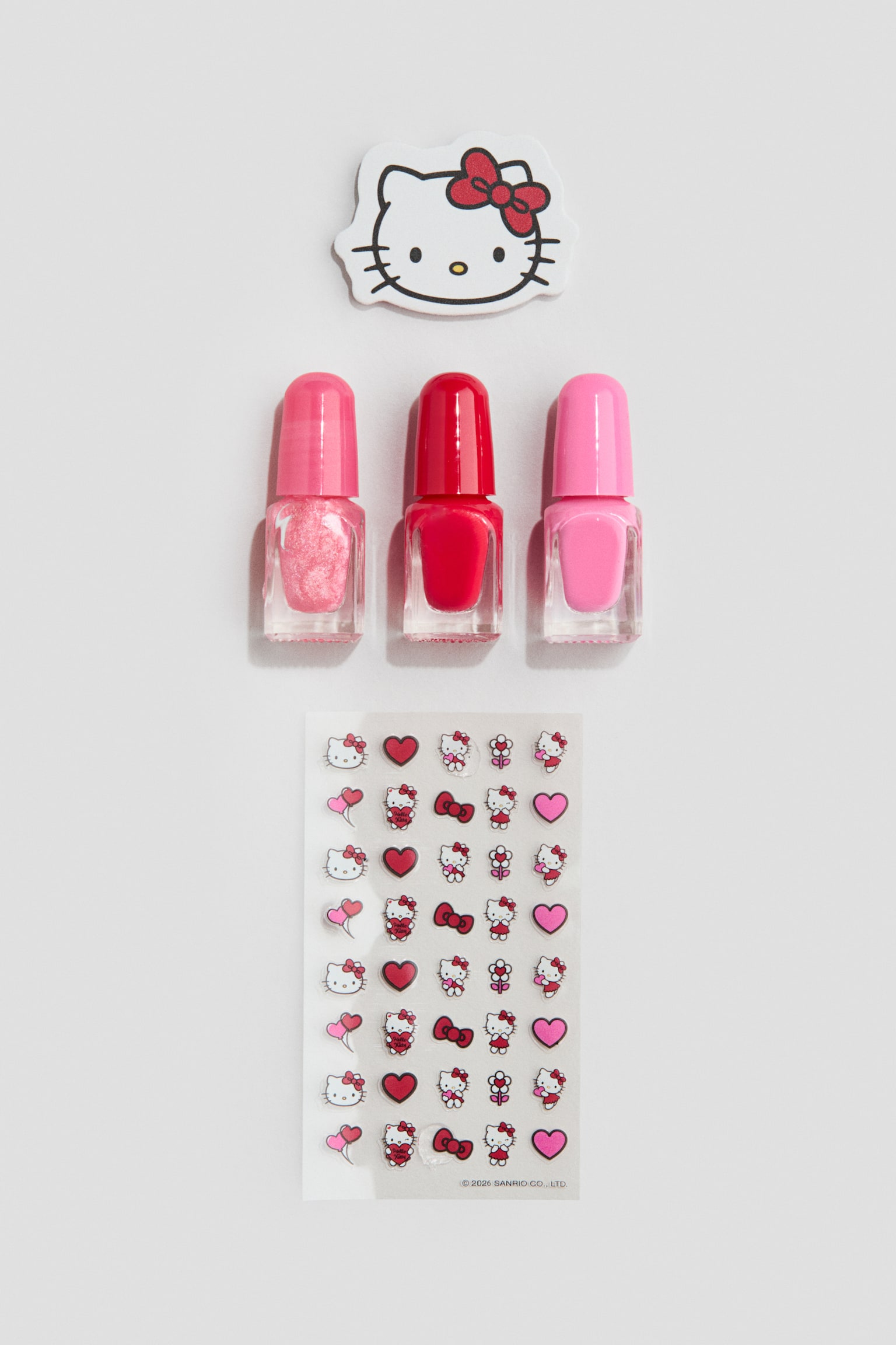 Nail kit - Pink/Hello Kitty - 2