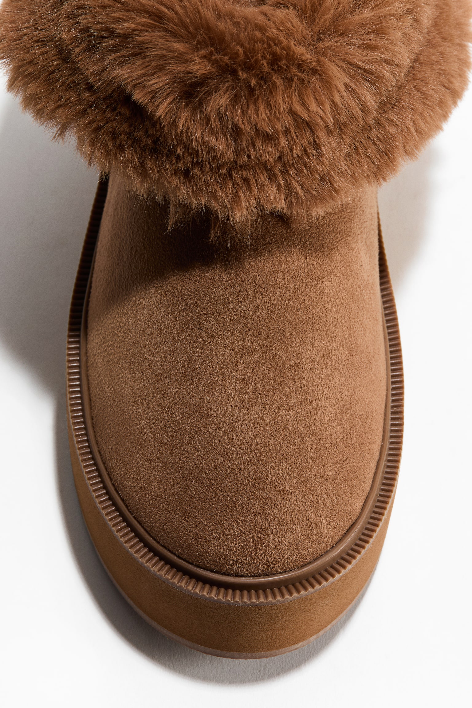 Женские ботинки H&M Warm-Lined Flatform, цвет: Коричневый — фото 4