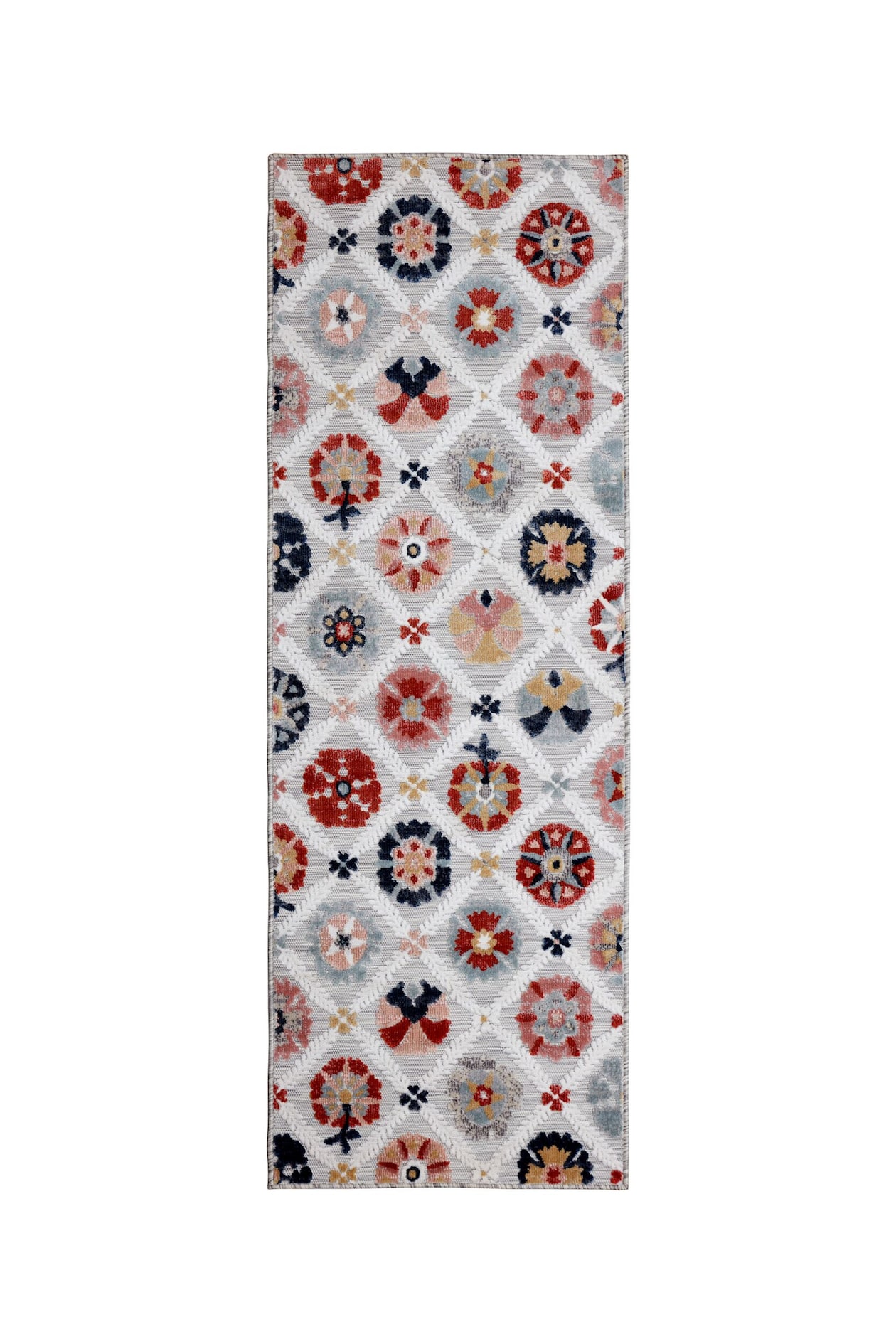 Flora Løber Til Udendørs Og Indendørs Brug - Grå - Flair Rugs - Home ...