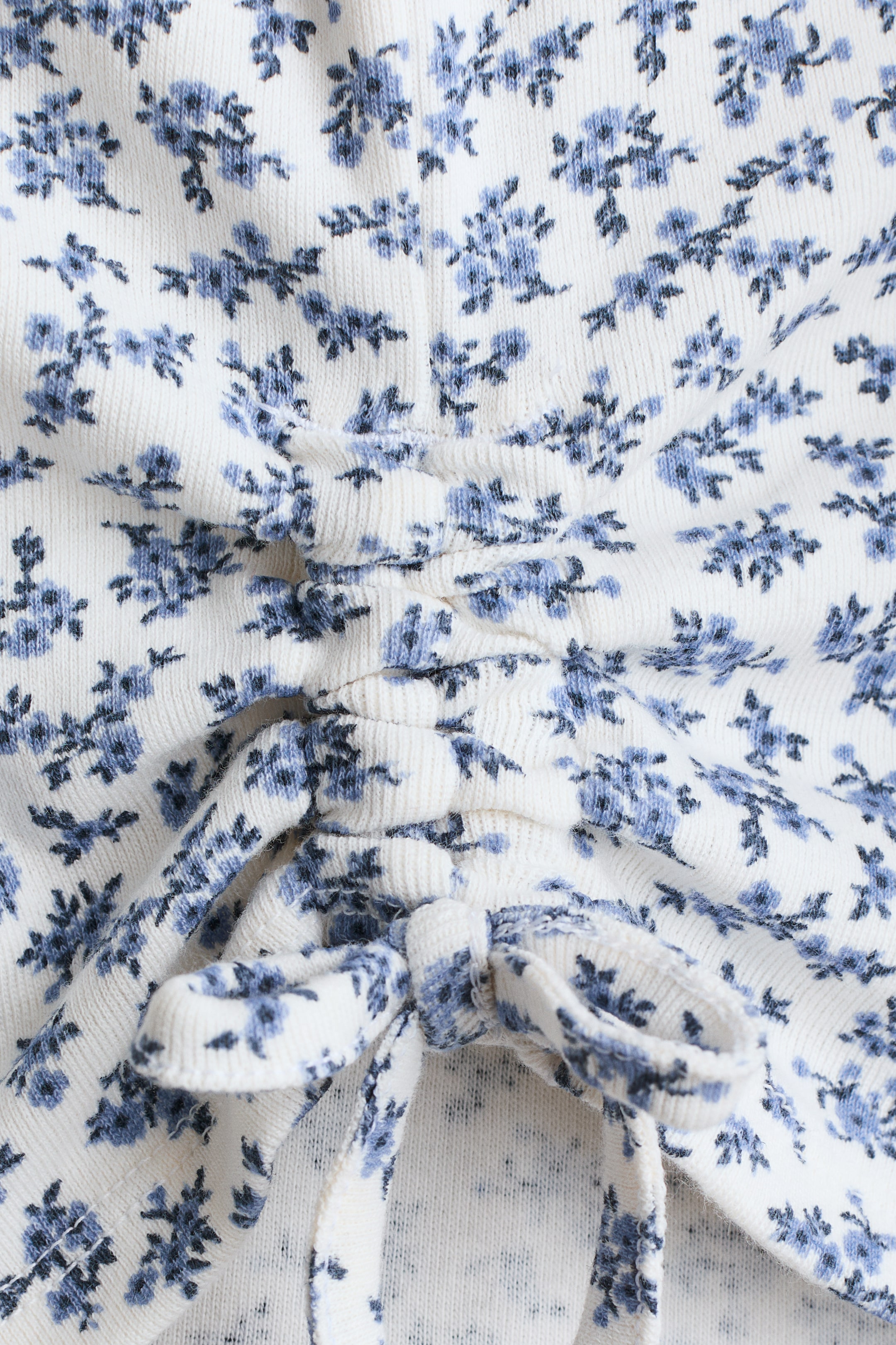 Drawstring-Detail Cotton Top