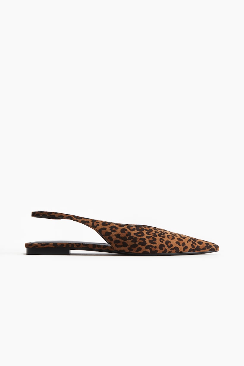 Leopard-Print Shoes Sandals, Heels, Flats Sliders H&M CA