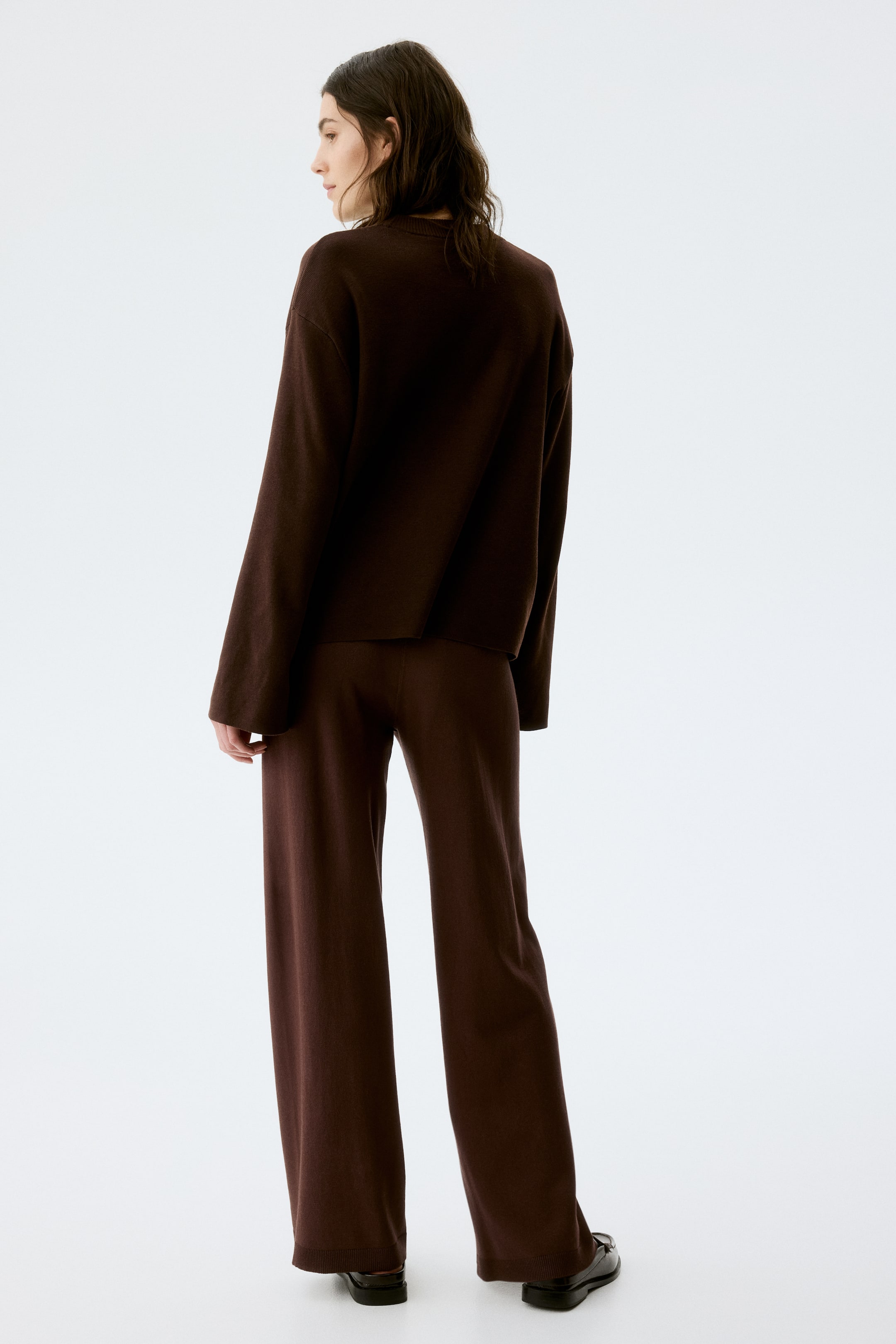 Женские брюки H&M MAMA Knit Pants — фото 5