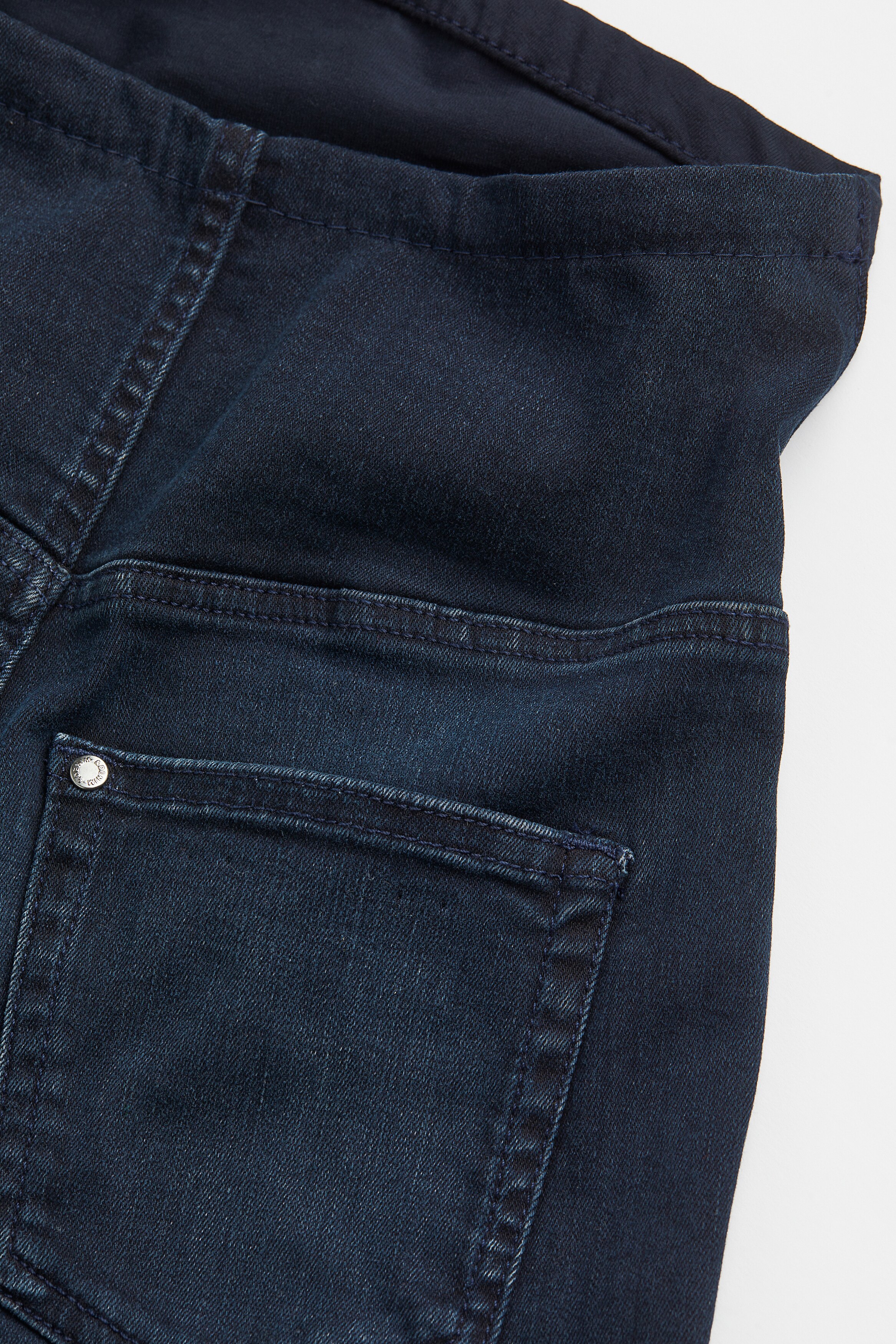 MAMA Super Skinny Jeans - Ciemnoniebieski denim - ONA | H&M PL