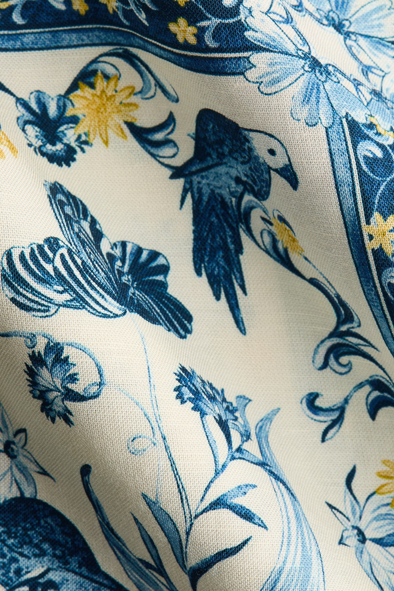 Linen-Blend Skirt - image 3