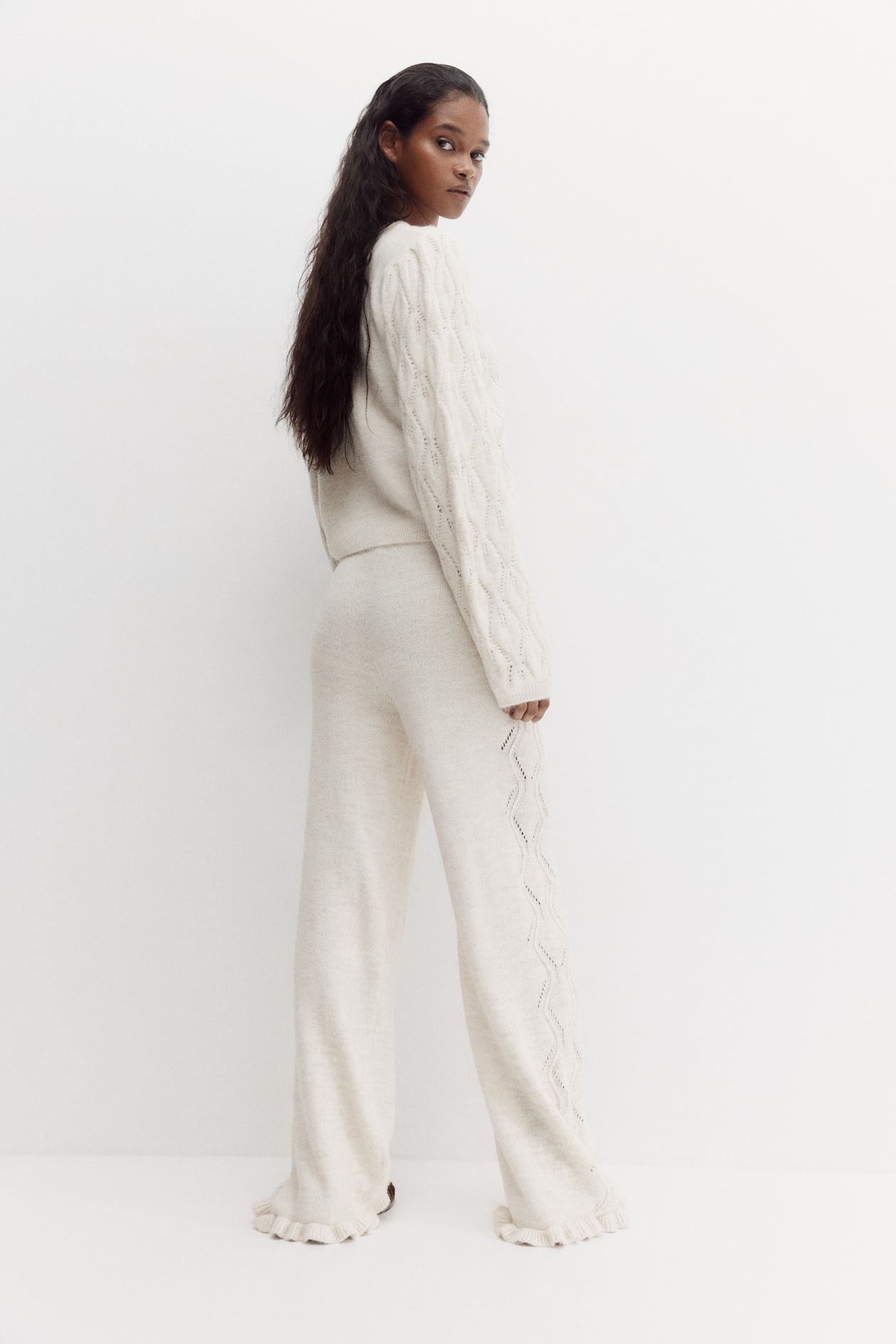 Pointelle-Knit Pants - image 5