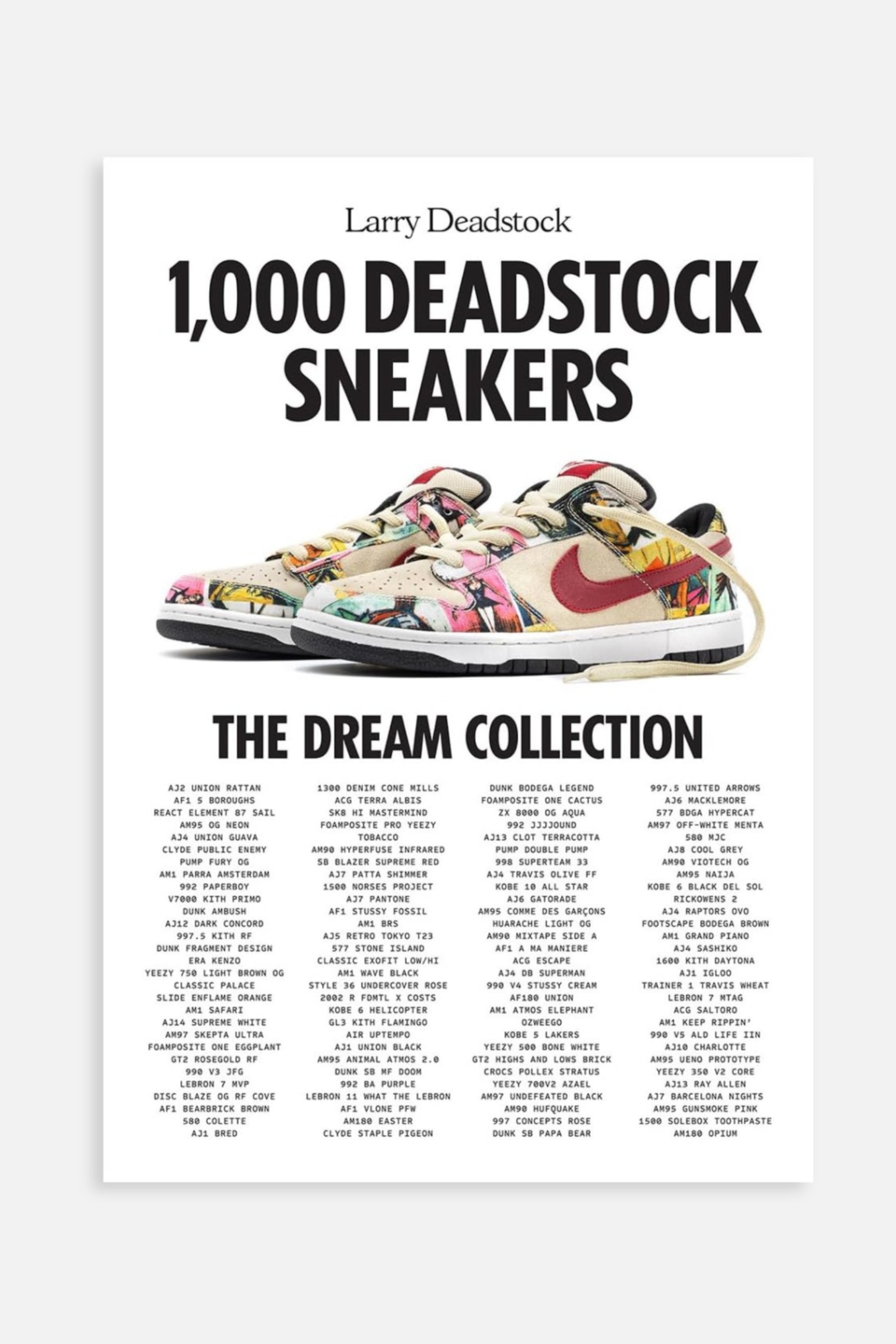 1000 Deadstock Sneakers - 1000 Deadstock Sneakers