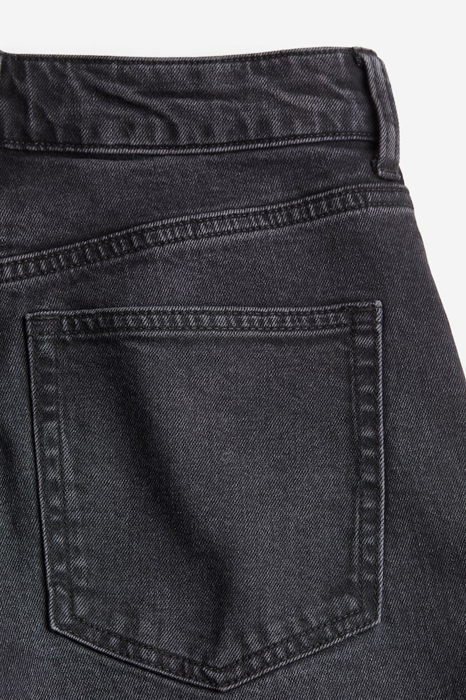 Wide High Ankle Jeans - Mørk denimgrå/Hvid/Denimblå/Lys denimblå/Medium denimblå - 5