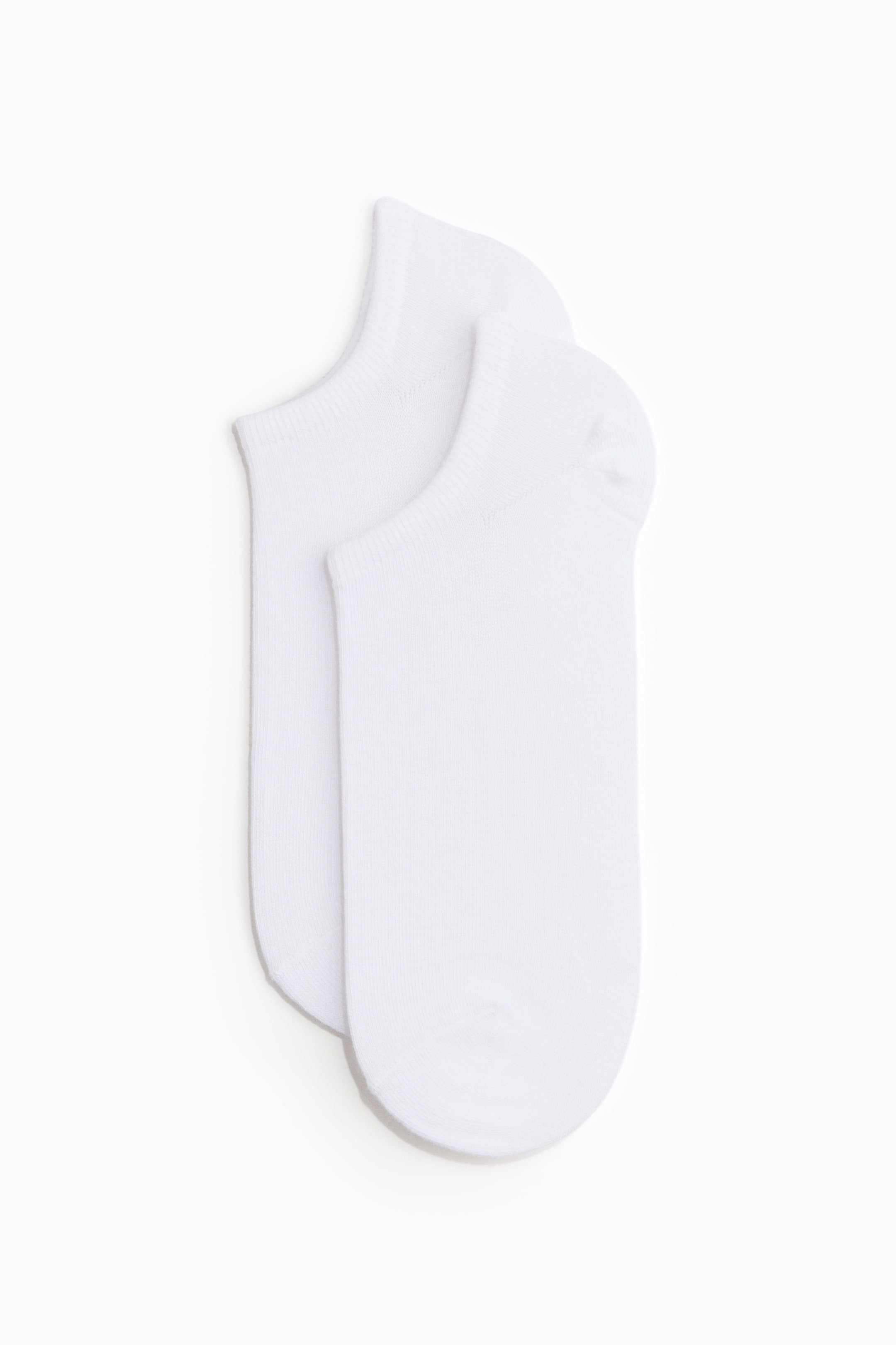 View larger image: 5-Pack Ankle Socks with Lycra® - White - Men | H&M US 3