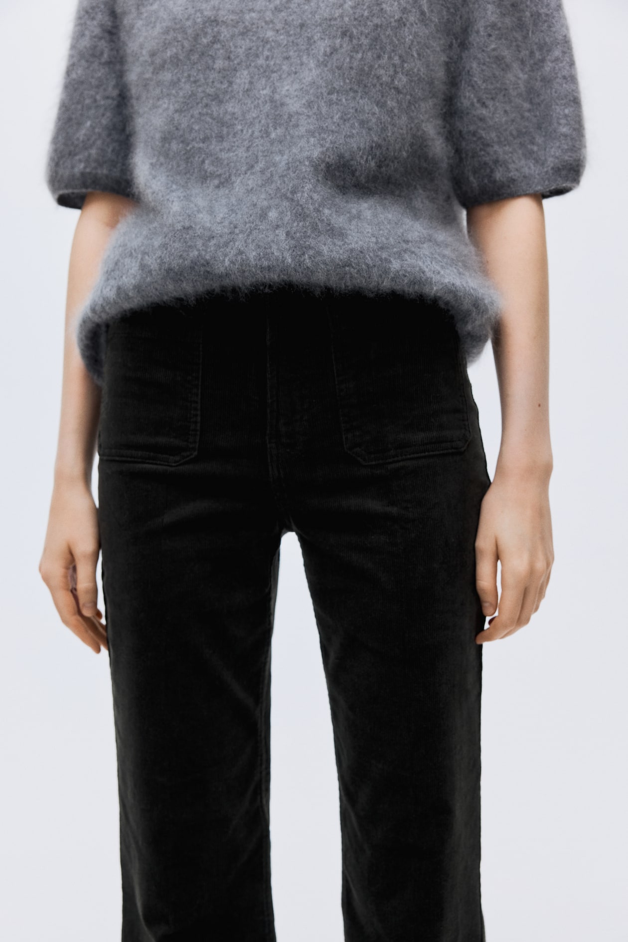Flared Corduroy Pants - image 4
