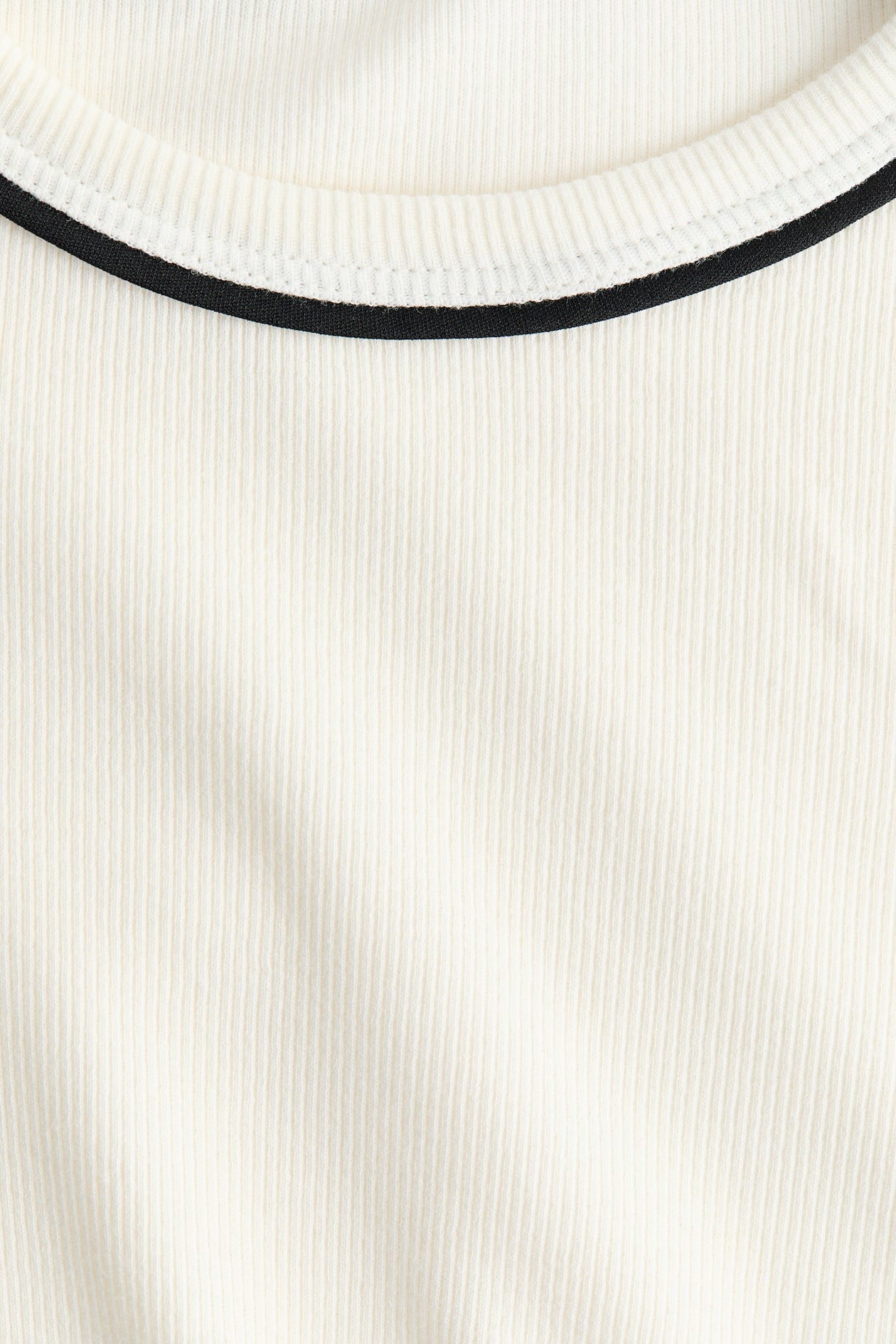 Ribbed Jersey Top - image 2