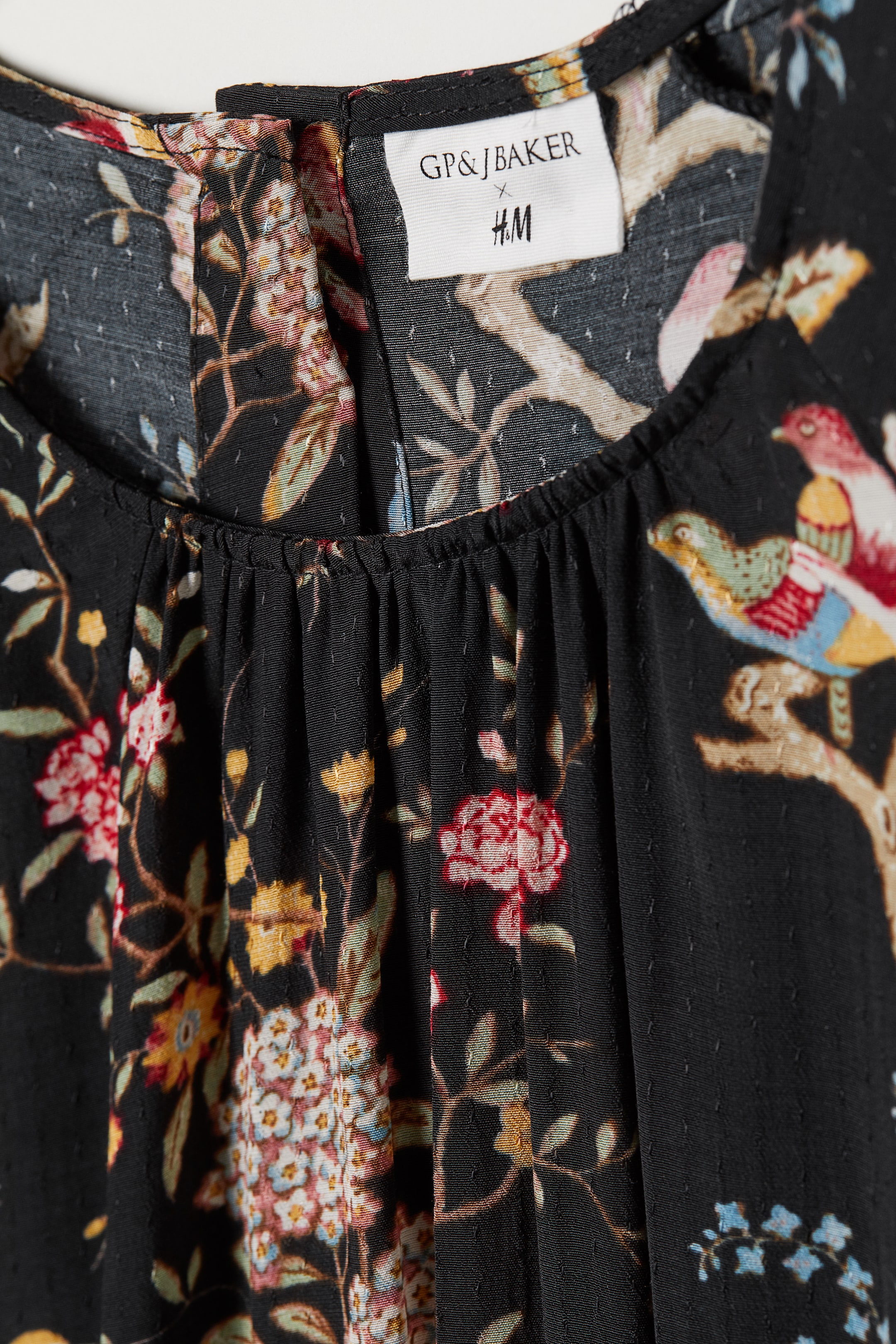 View larger image: Patterned dress - Black/Floral - Ladies | H&M IN 2