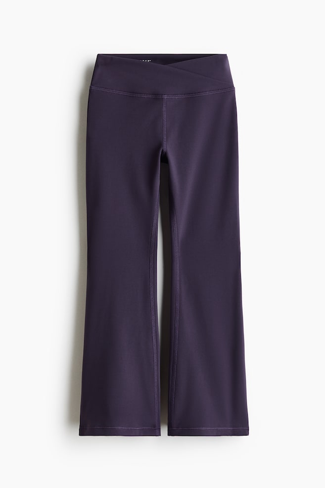 Leggings deportivos acampanados con SoftMove™ - Ciruela/Rosa claro/Negro - 1