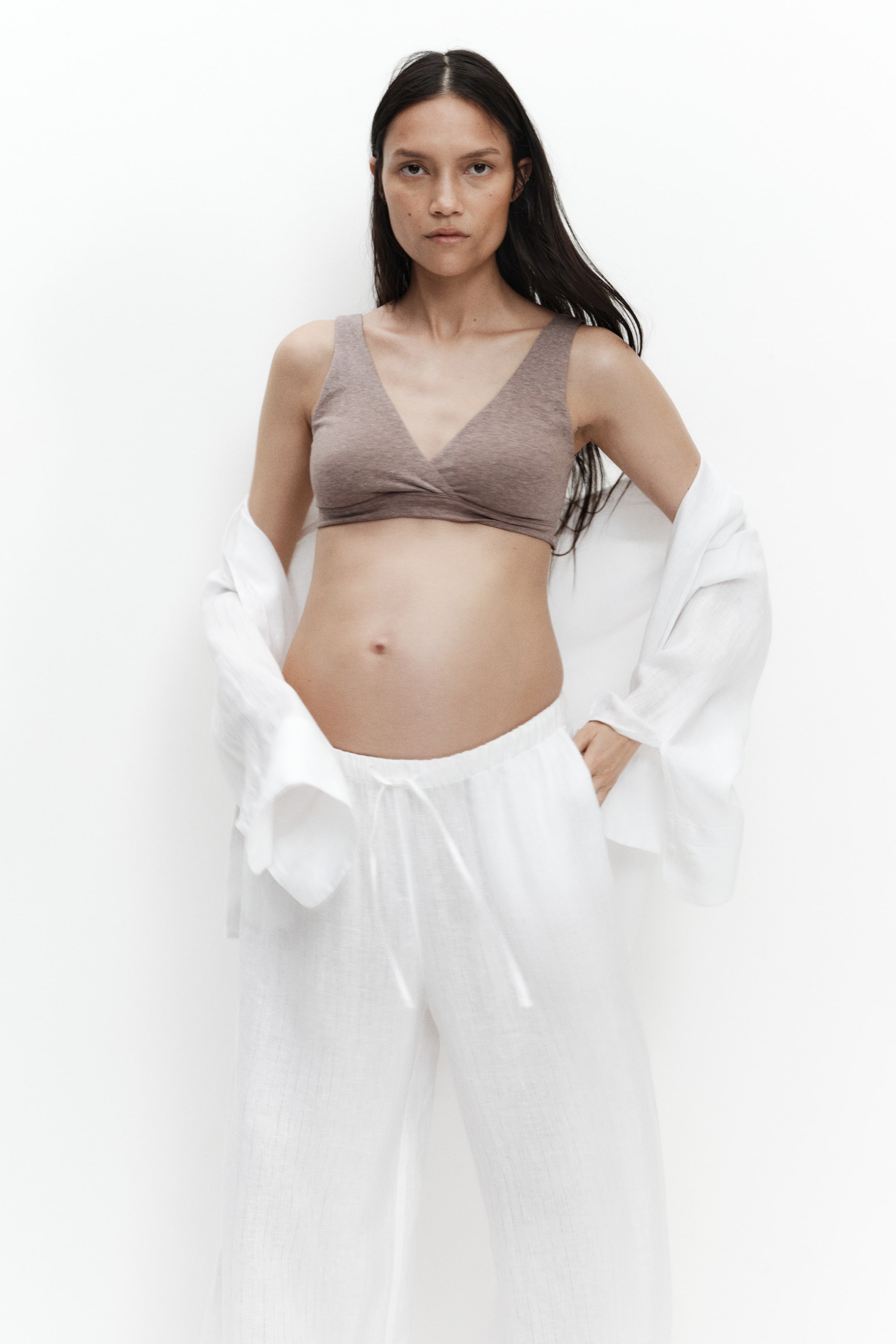 Женские бра для кормления H&M MAMA хлопковые, 2 шт — фото 4