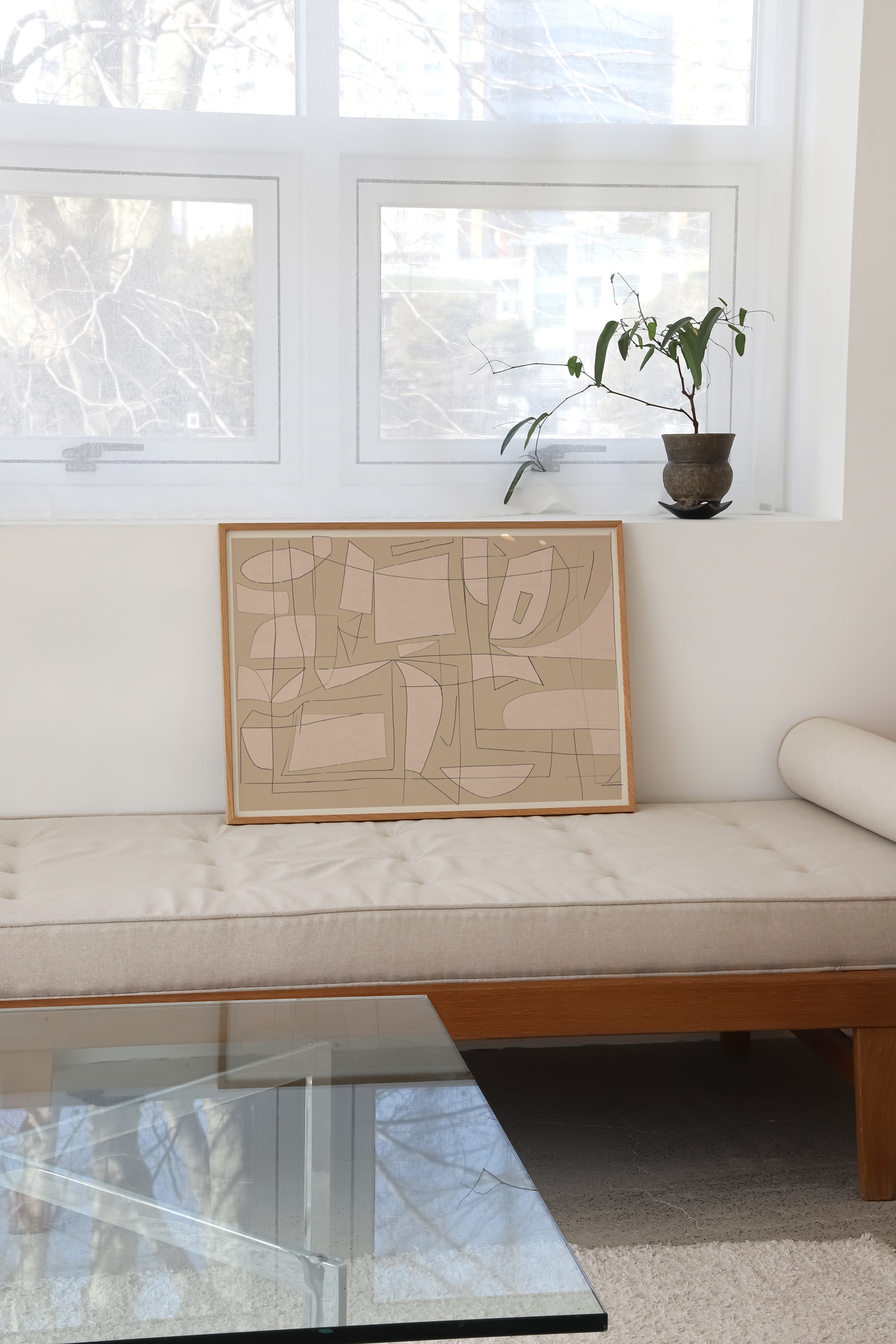 By Garmi - Fragments - Beige/ruskea