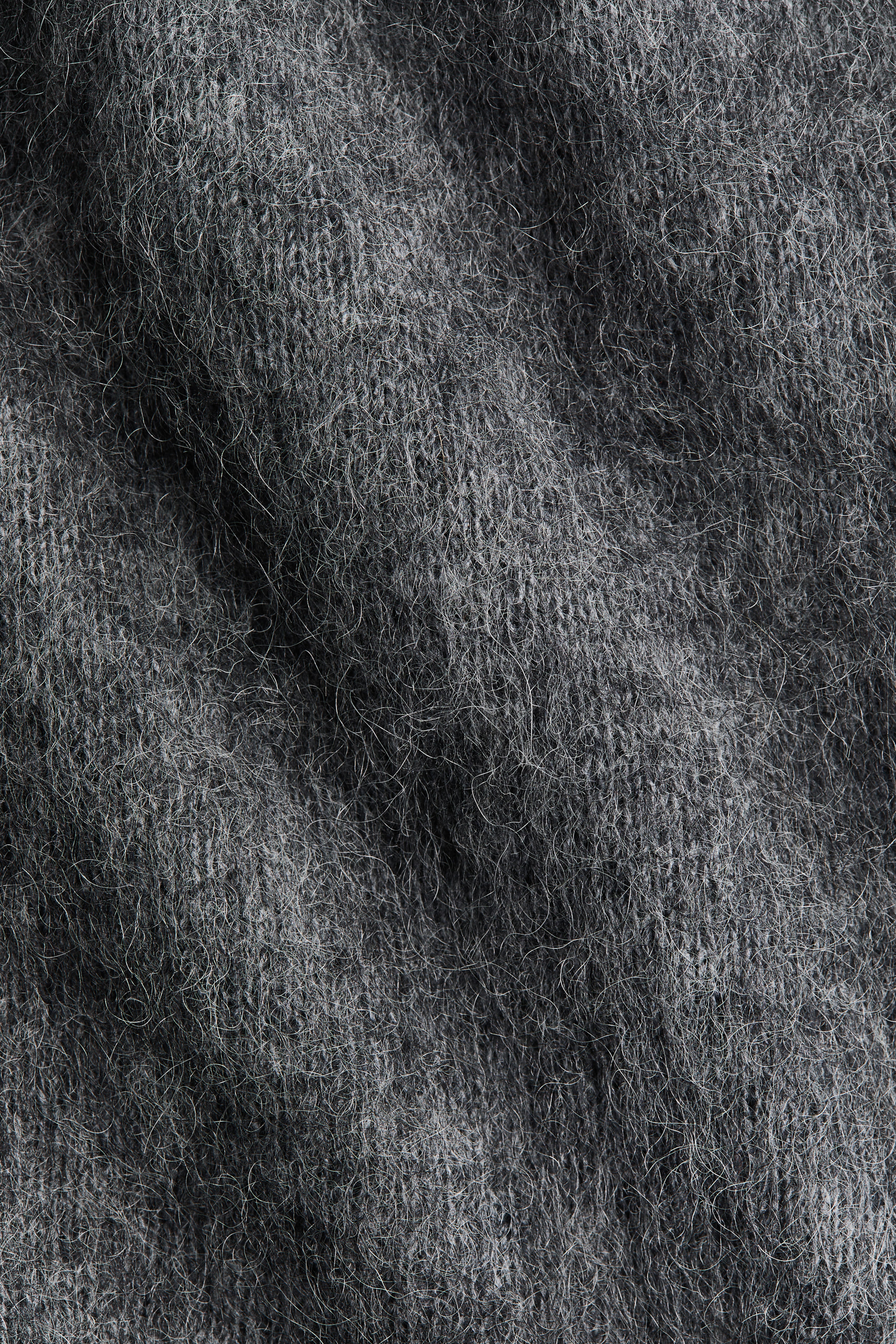 Open-Back Mohair-Blend Dress