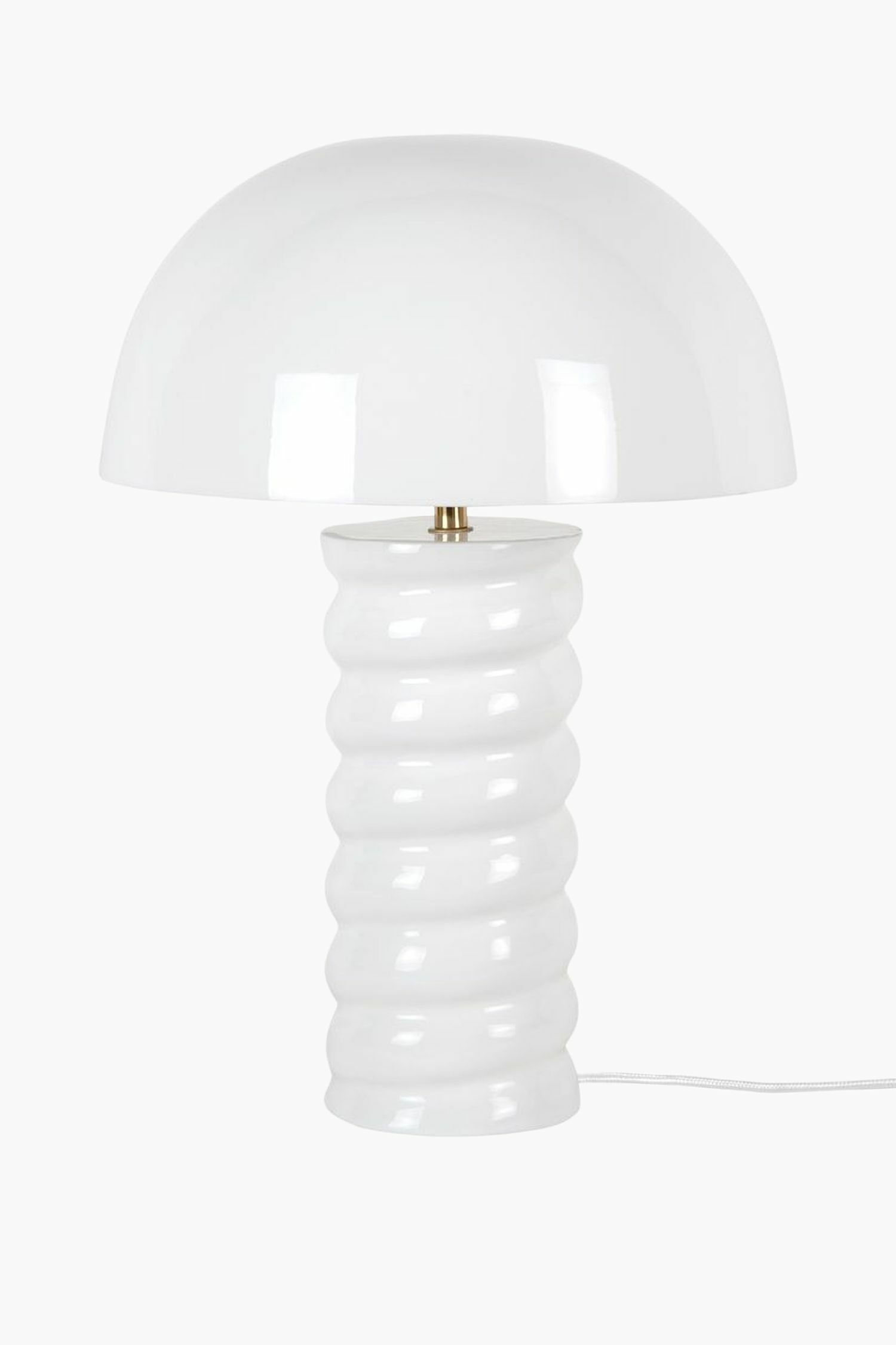 Leitmotiv - Gracio Lampa Stołowa - Błyszczący Biały
