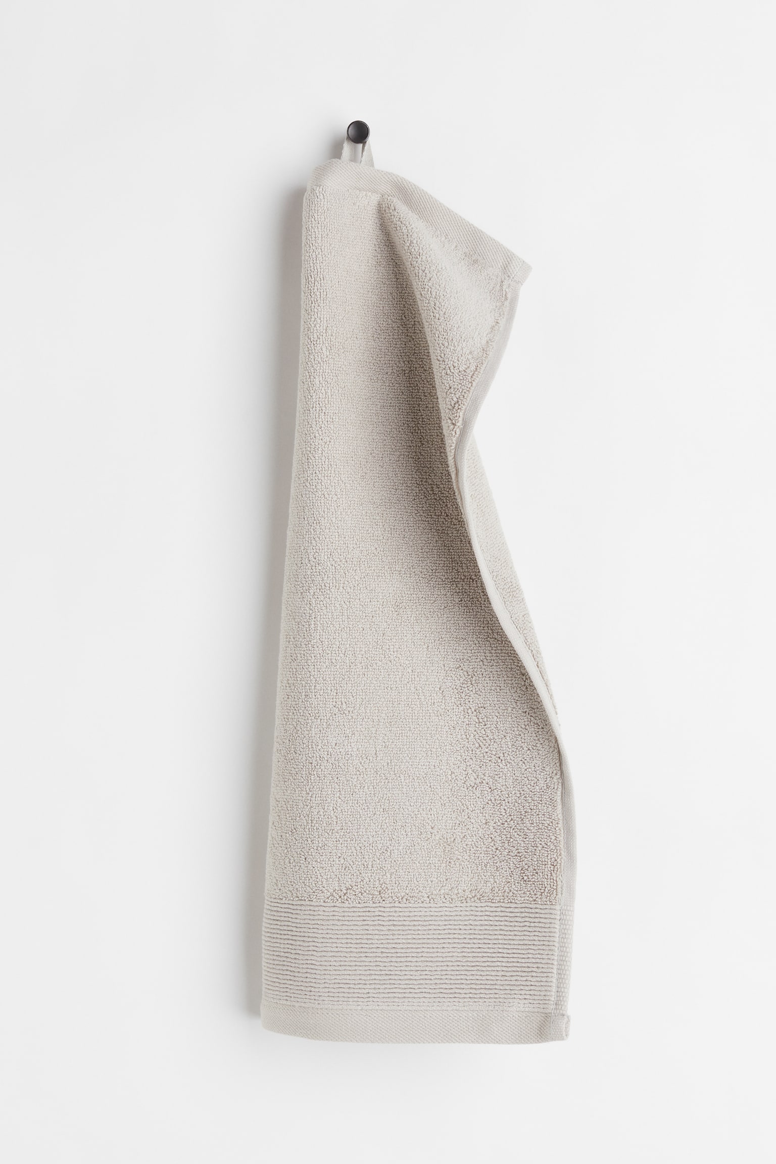 Cotton terry guest towel - Light mole - 1