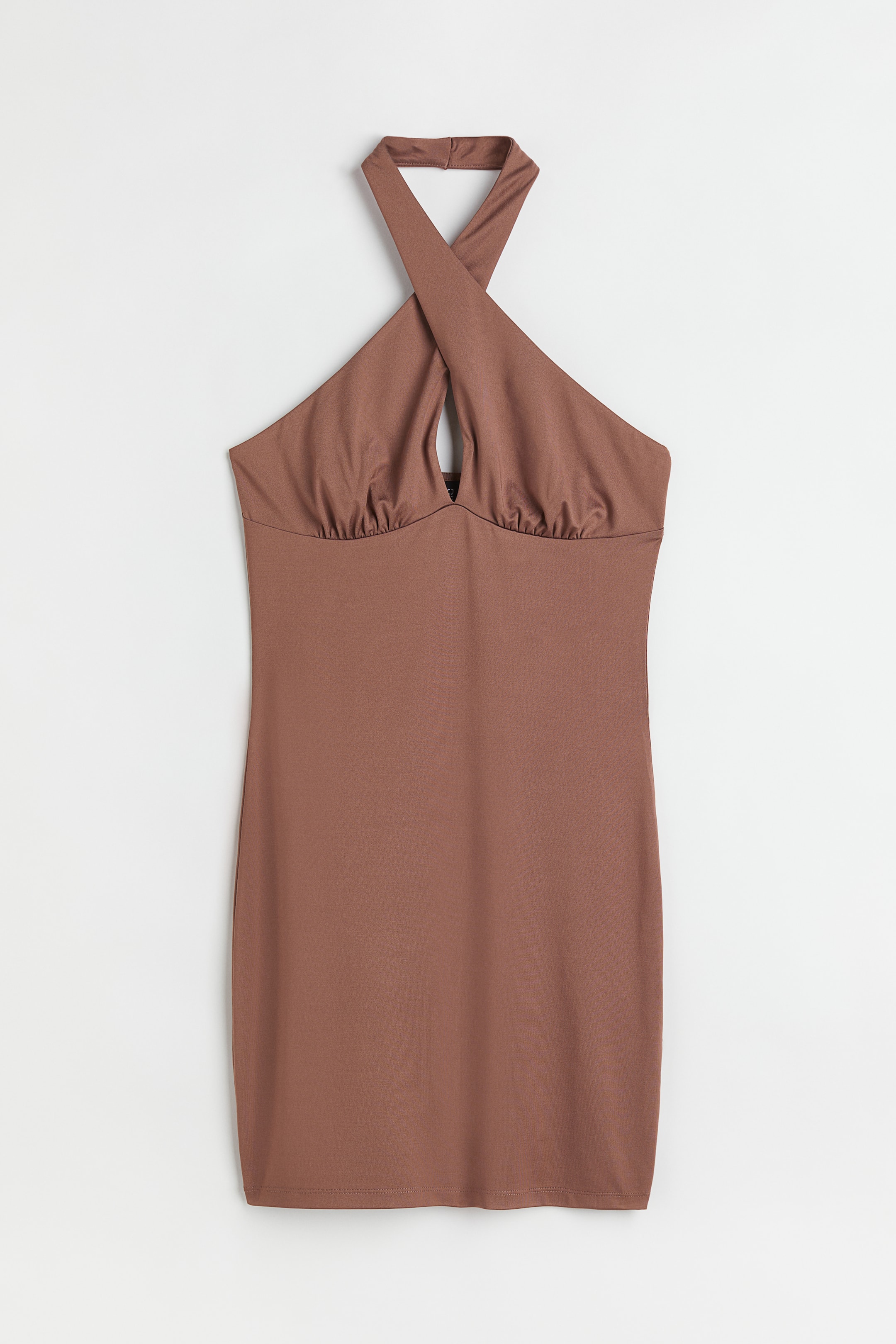 Halterneck Jersey Dress