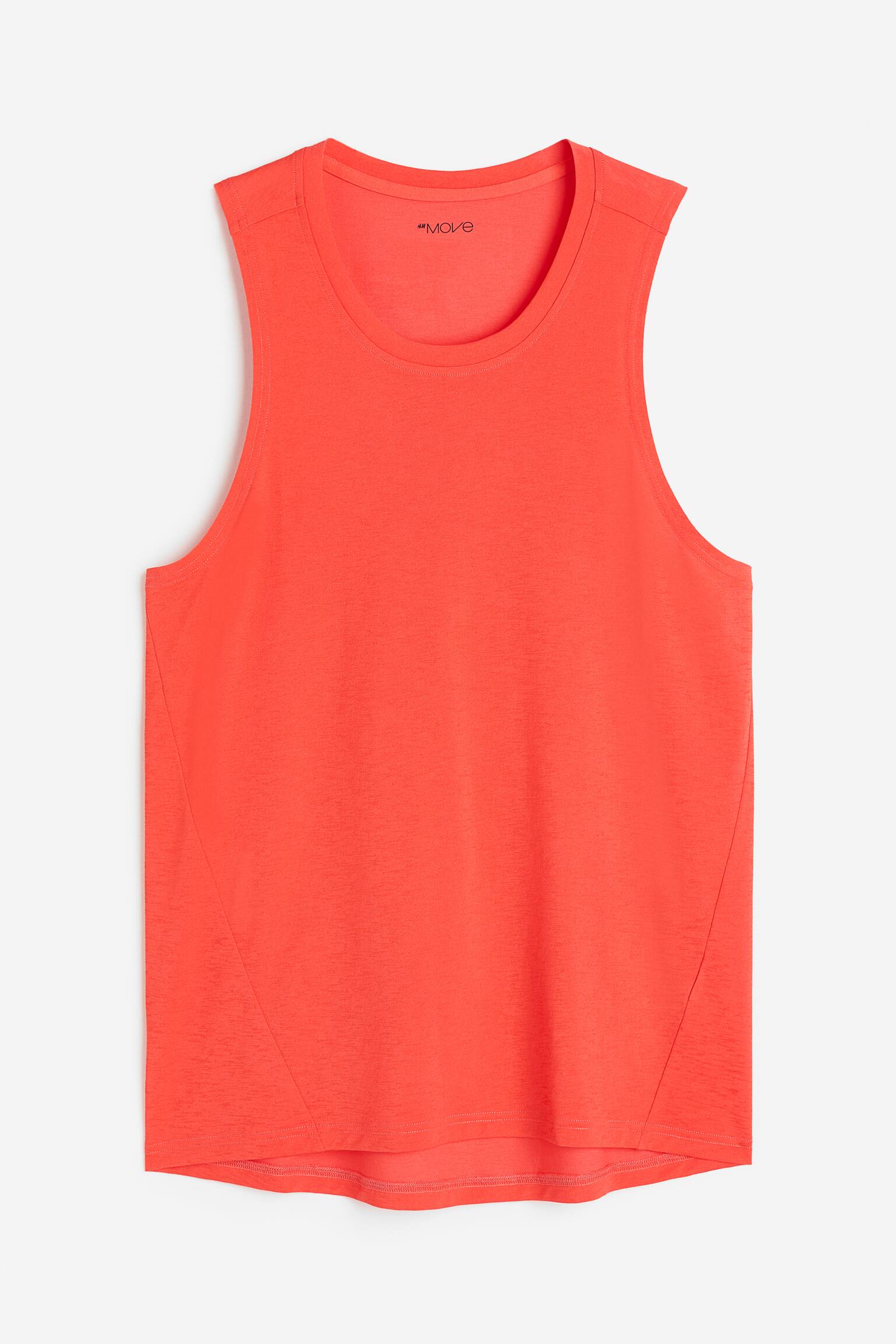 DryMove™ Activewear Tank - Coral/Light brown - 1