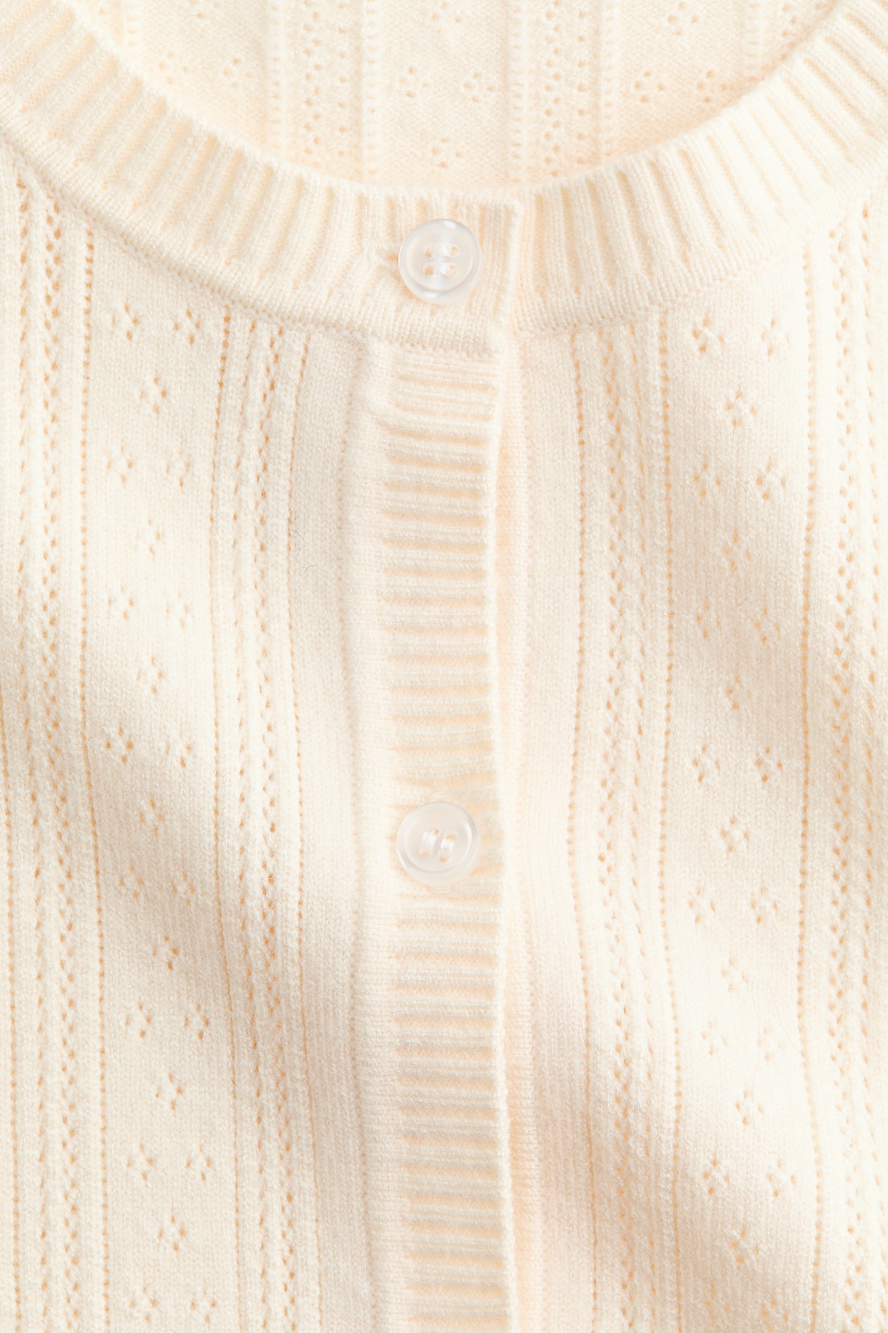 Pointelle-Knit Viscose-Blend Cardigan - image 2